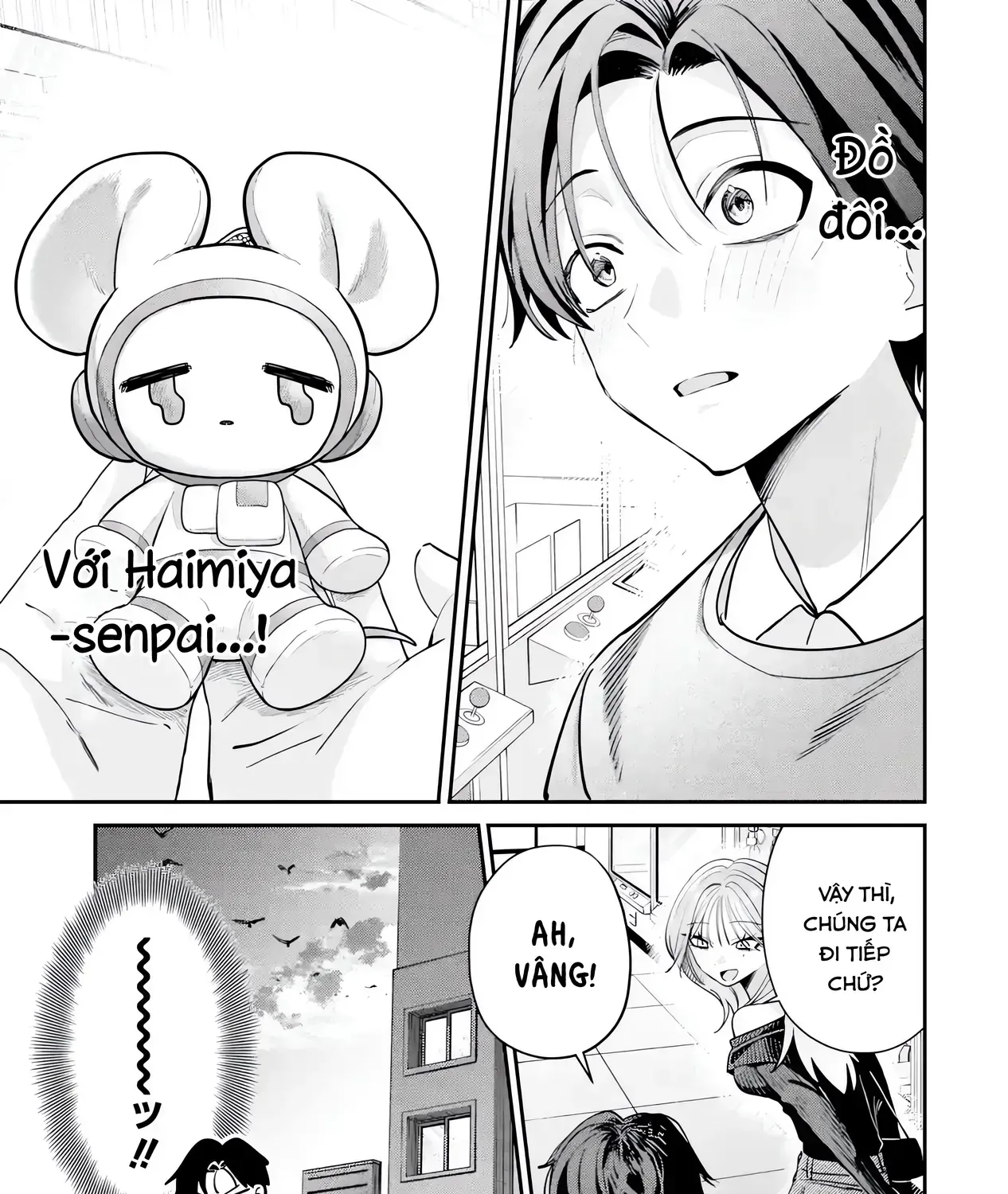 Haimiya-Senpai Không Chỉ Đáng Sợ Mà Còn Dễ Thương Chap 12 - Next Chap 13