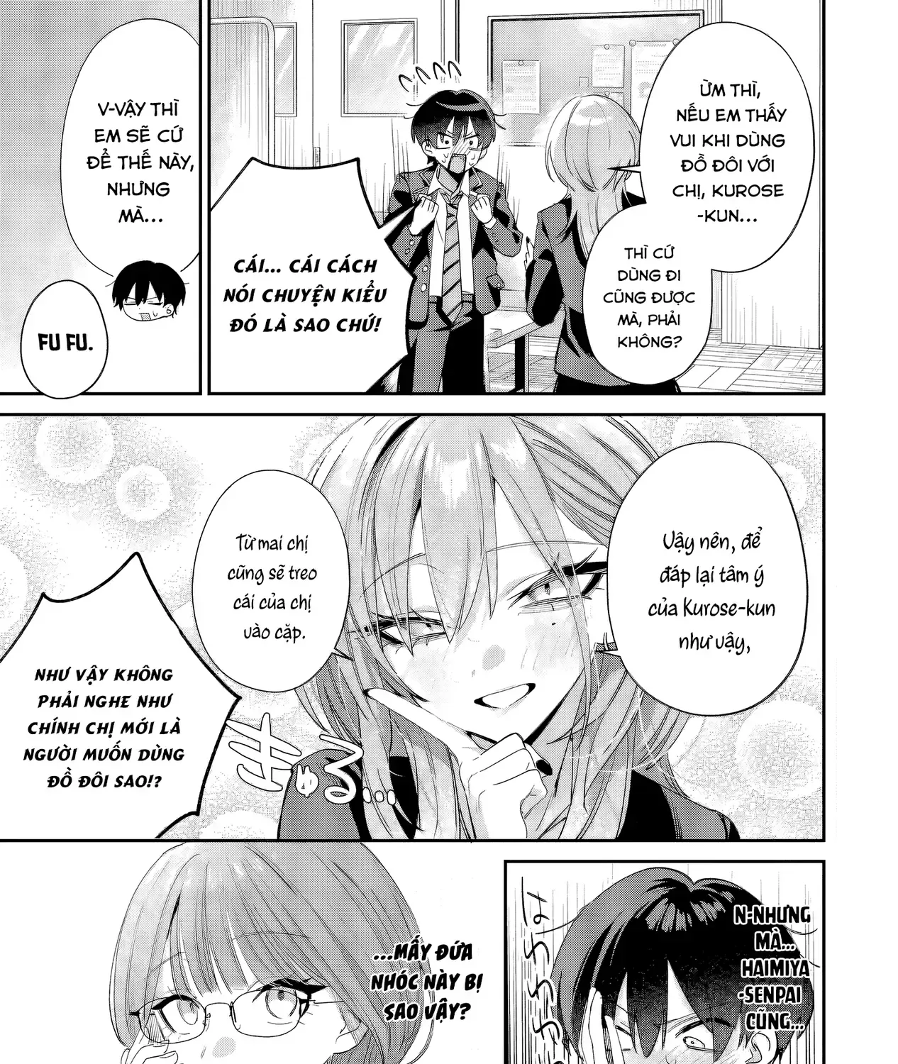 Haimiya-Senpai Không Chỉ Đáng Sợ Mà Còn Dễ Thương Chap 14 - Next Chap 15