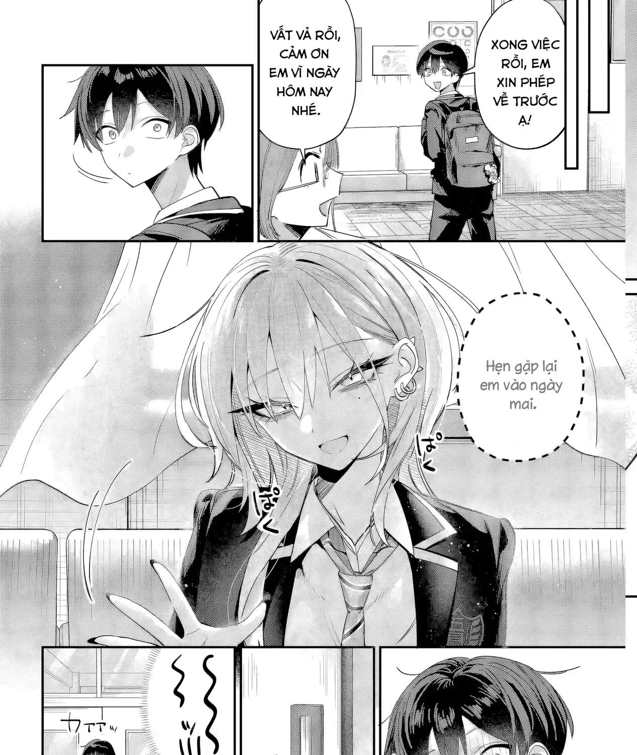 Haimiya-Senpai Không Chỉ Đáng Sợ Mà Còn Dễ Thương Chap 14 - Next Chap 15