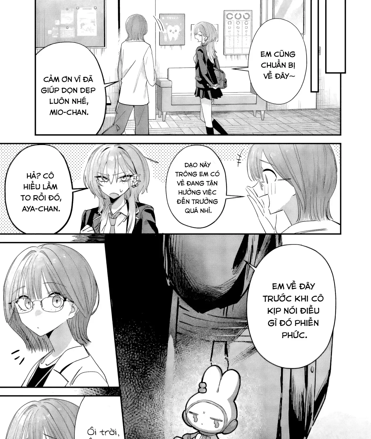 Haimiya-Senpai Không Chỉ Đáng Sợ Mà Còn Dễ Thương Chap 14 - Next Chap 15