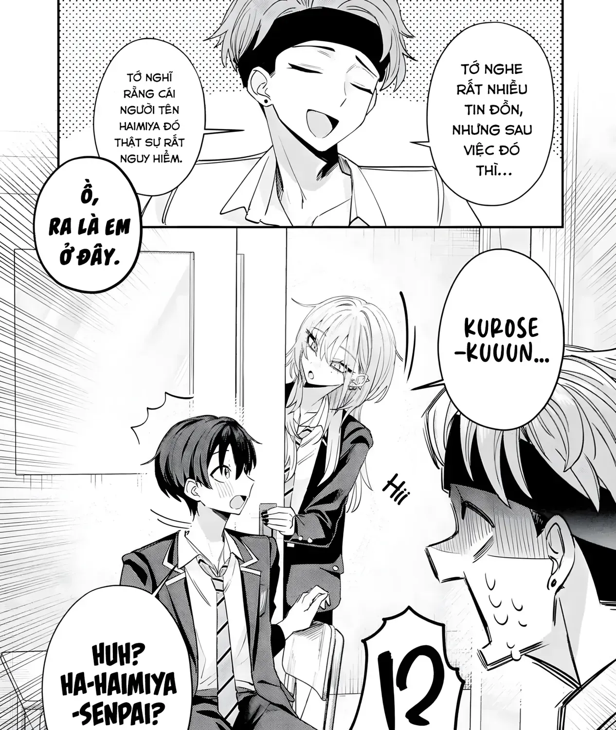 Haimiya-Senpai Không Chỉ Đáng Sợ Mà Còn Dễ Thương Chap 15 - Next Chap 16
