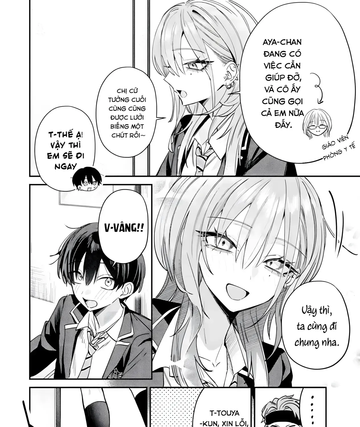 Haimiya-Senpai Không Chỉ Đáng Sợ Mà Còn Dễ Thương Chap 15 - Next Chap 16