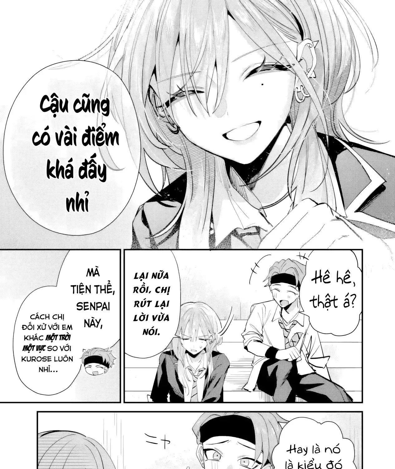 Haimiya-Senpai Không Chỉ Đáng Sợ Mà Còn Dễ Thương Chap 17 - Next Chap 18