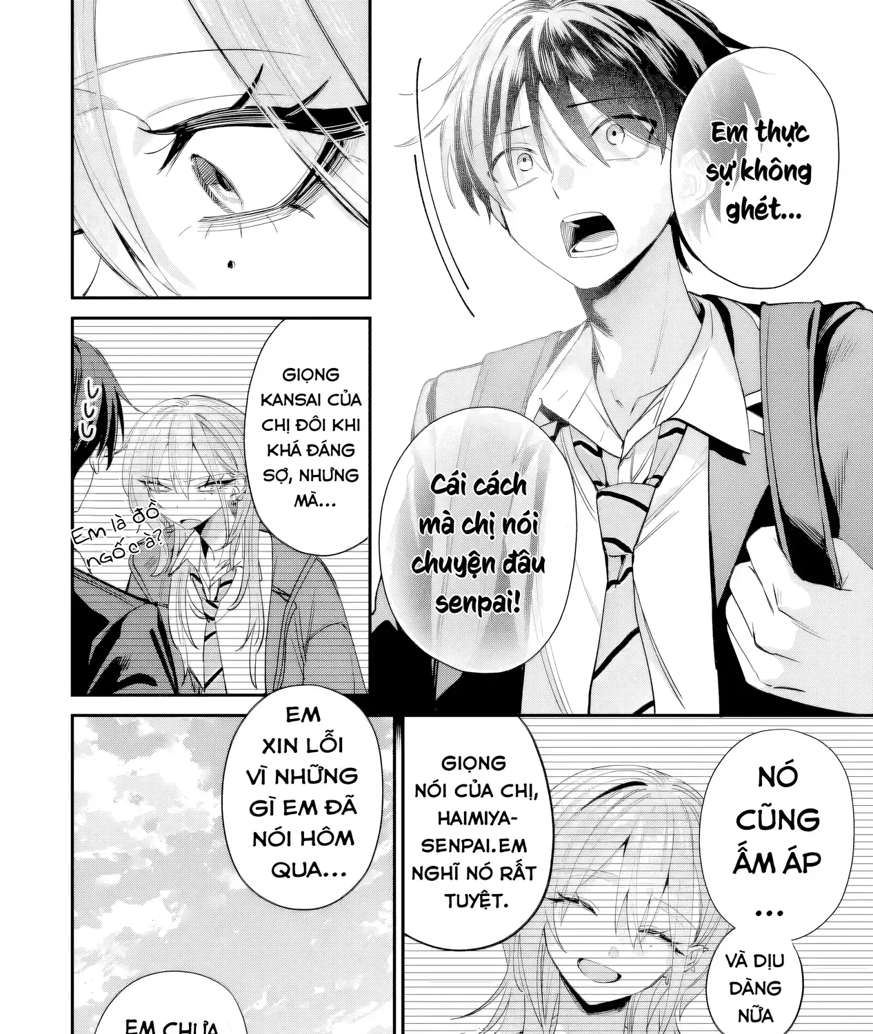 Haimiya-Senpai Không Chỉ Đáng Sợ Mà Còn Dễ Thương Chap 18 - Next Chap 19