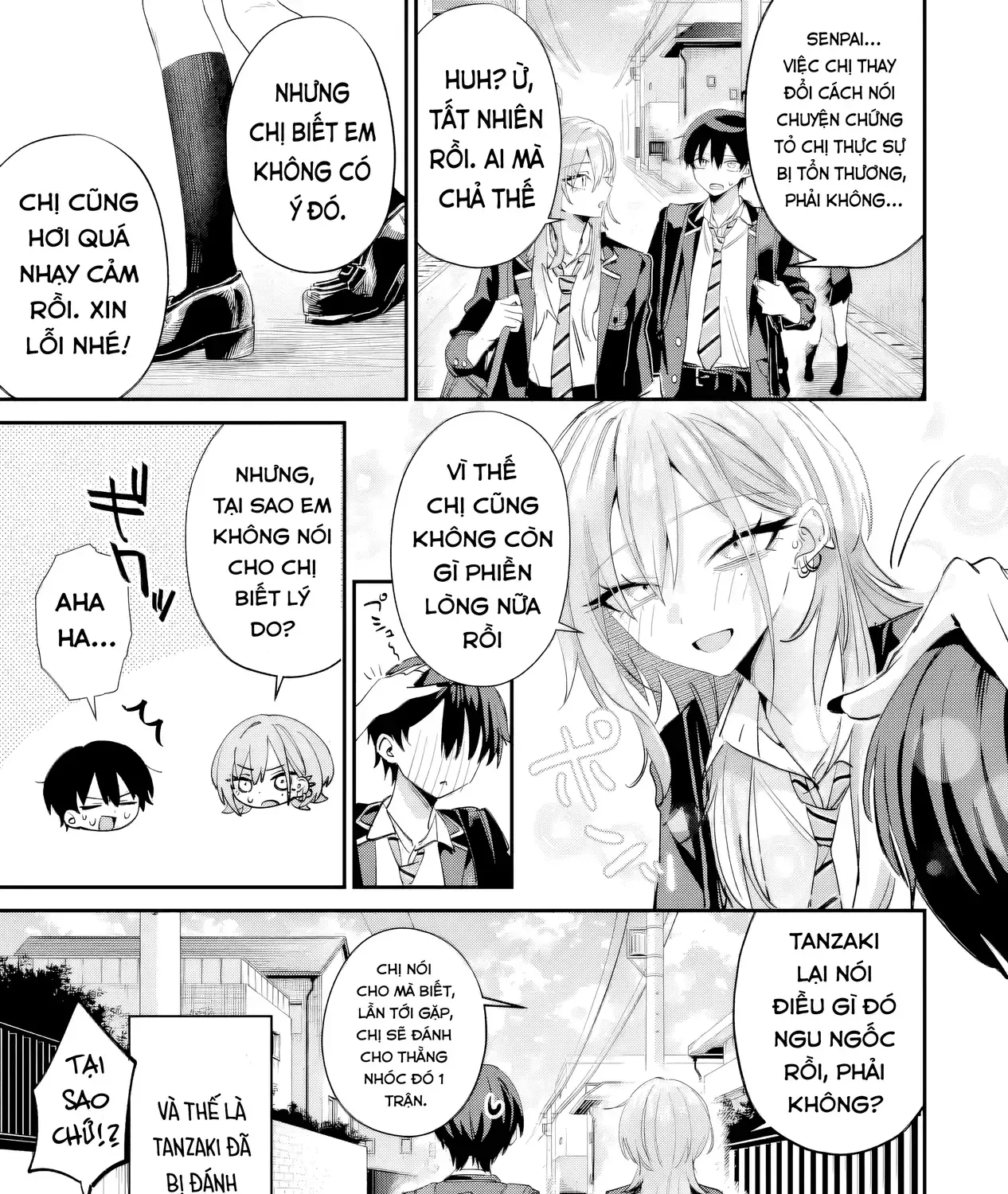 Haimiya-Senpai Không Chỉ Đáng Sợ Mà Còn Dễ Thương Chap 18 - Next Chap 19