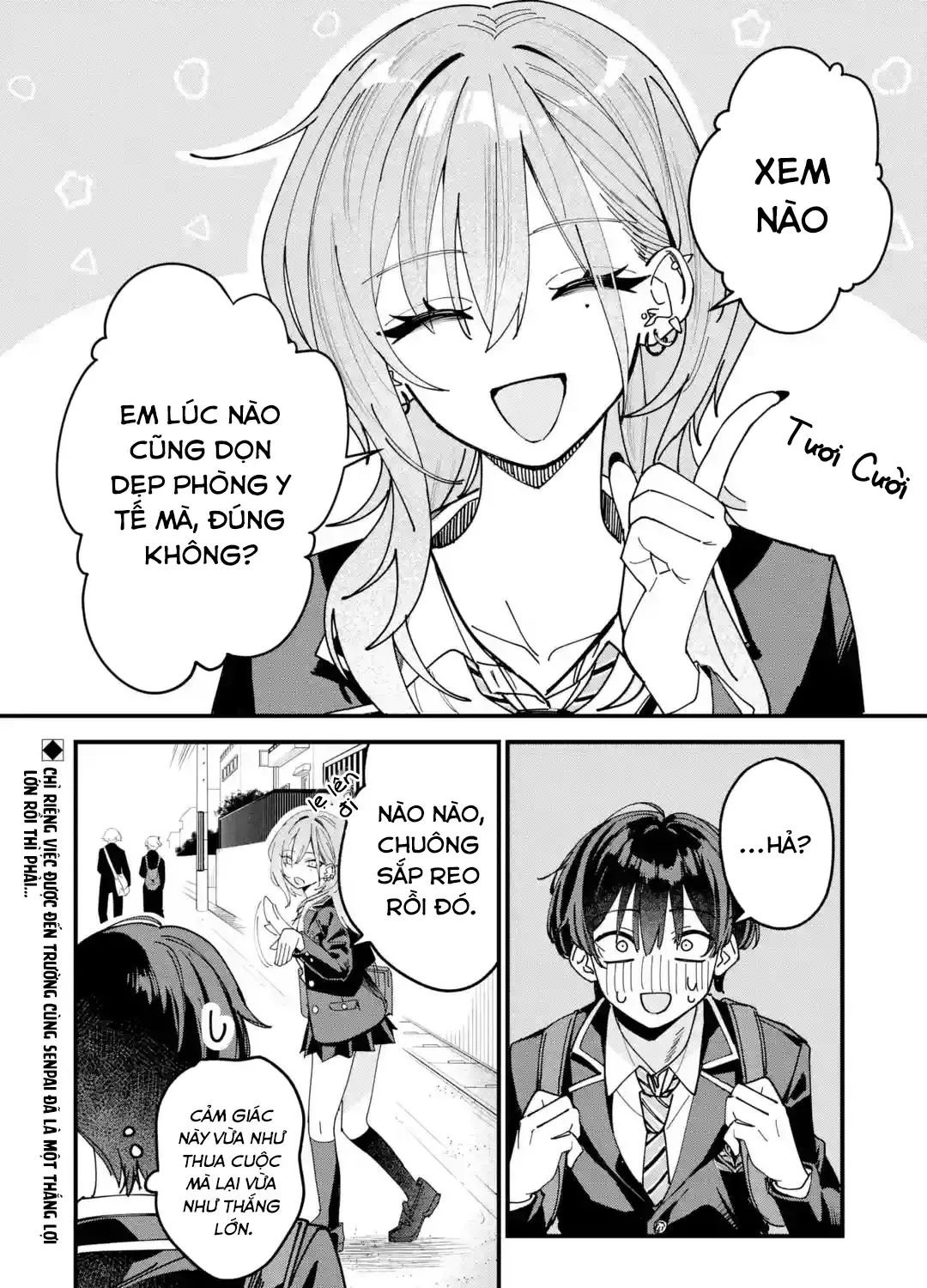 Haimiya-Senpai Không Chỉ Đáng Sợ Mà Còn Dễ Thương Chap 2 - Next Chap 3