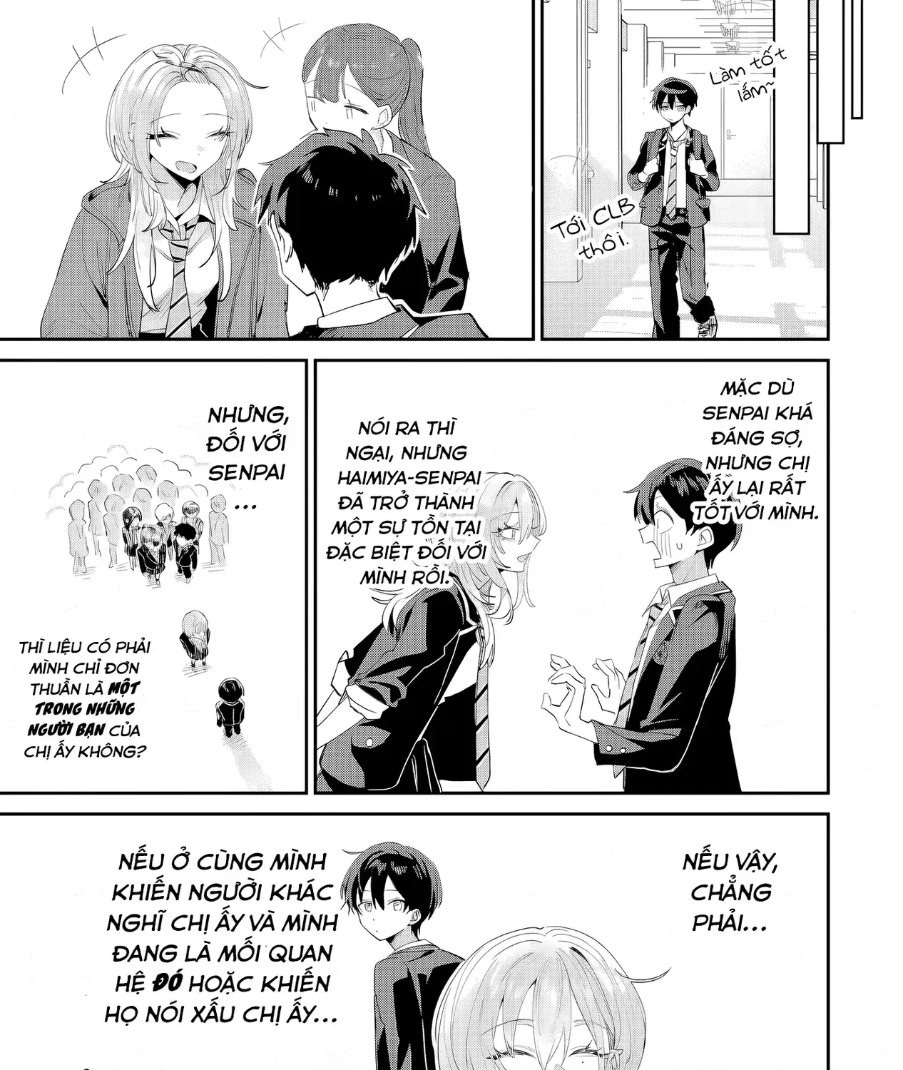 Haimiya-Senpai Không Chỉ Đáng Sợ Mà Còn Dễ Thương Chap 20 - Next Chap 21