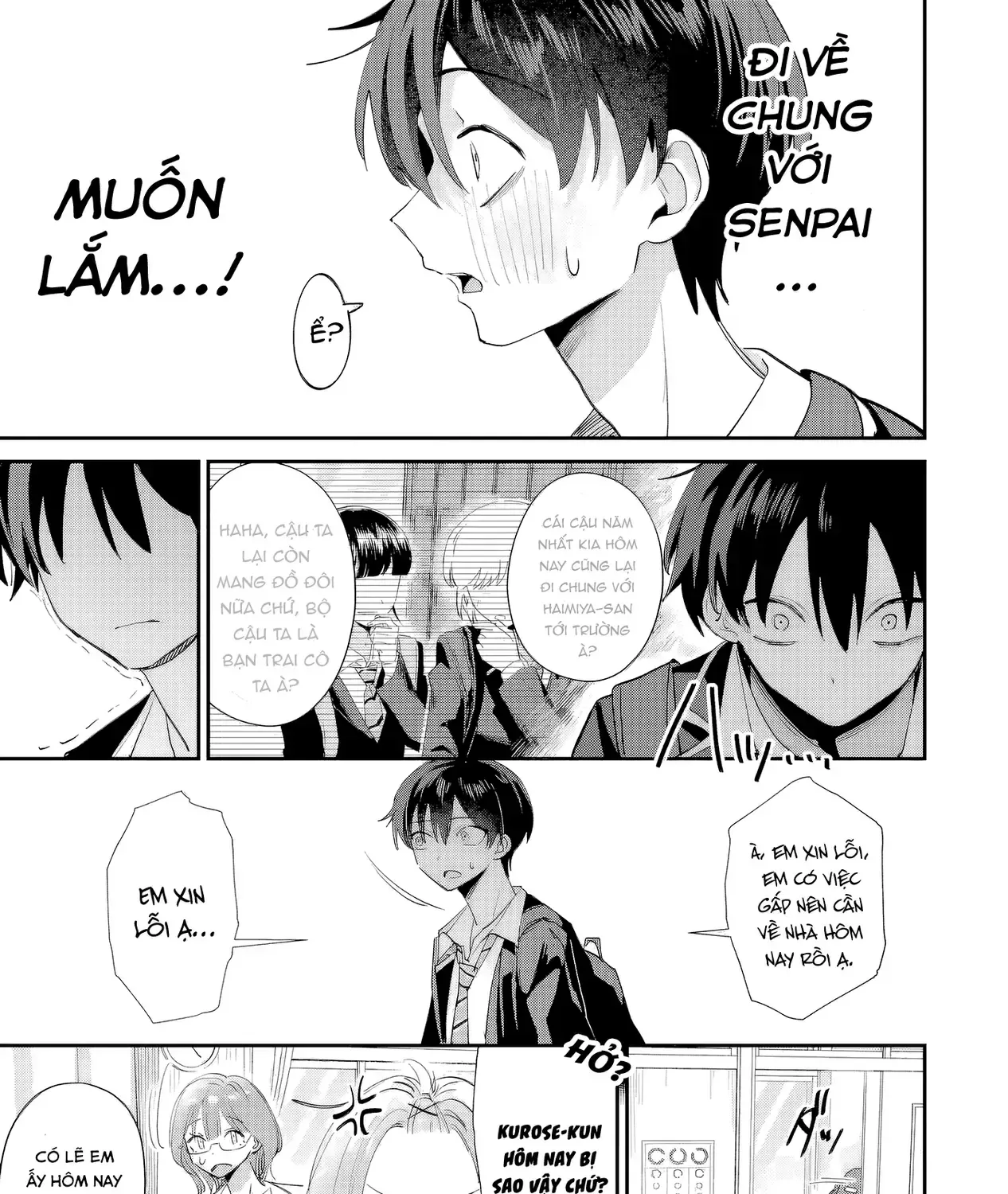 Haimiya-Senpai Không Chỉ Đáng Sợ Mà Còn Dễ Thương Chap 20 - Next Chap 21