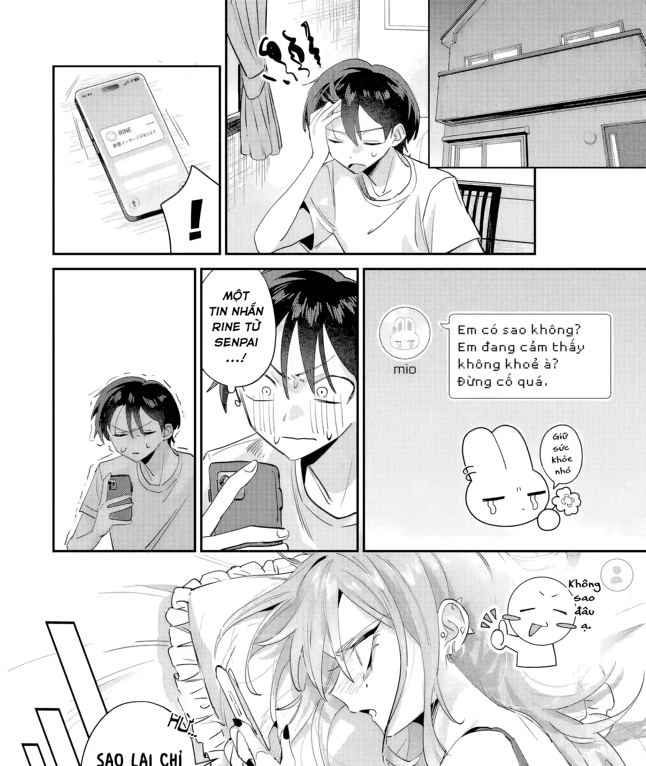 Haimiya-Senpai Không Chỉ Đáng Sợ Mà Còn Dễ Thương Chap 20 - Next Chap 21