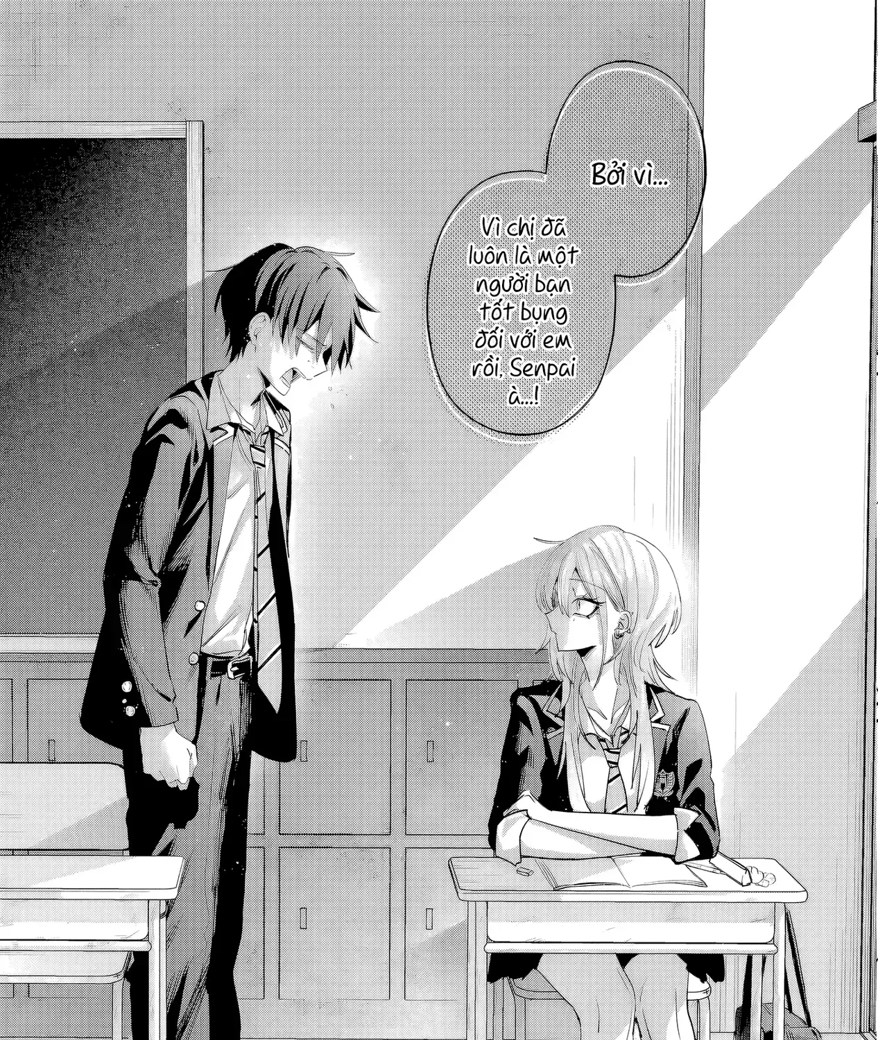 Haimiya-Senpai Không Chỉ Đáng Sợ Mà Còn Dễ Thương Chap 22 - Next Chap 23