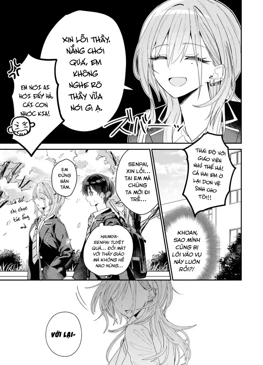 Haimiya-Senpai Không Chỉ Đáng Sợ Mà Còn Dễ Thương Chap 3 - Next Chap 4