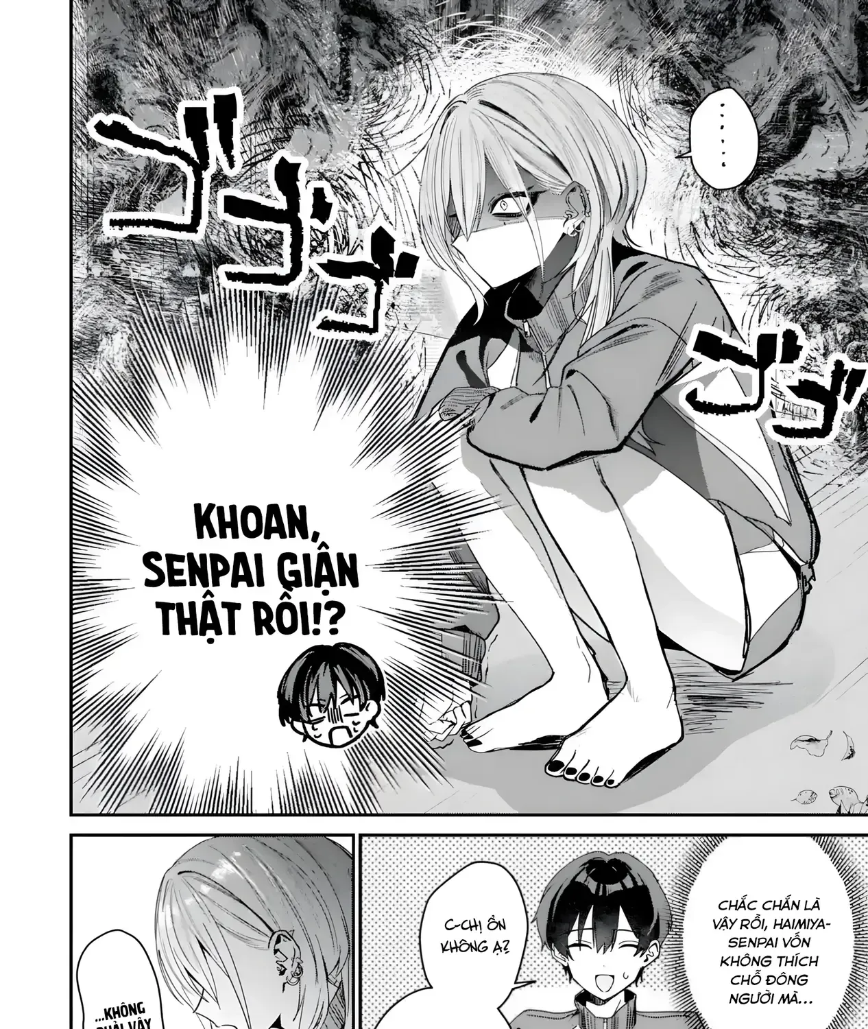 Haimiya-Senpai Không Chỉ Đáng Sợ Mà Còn Dễ Thương Chap 4 - Next Chap 5