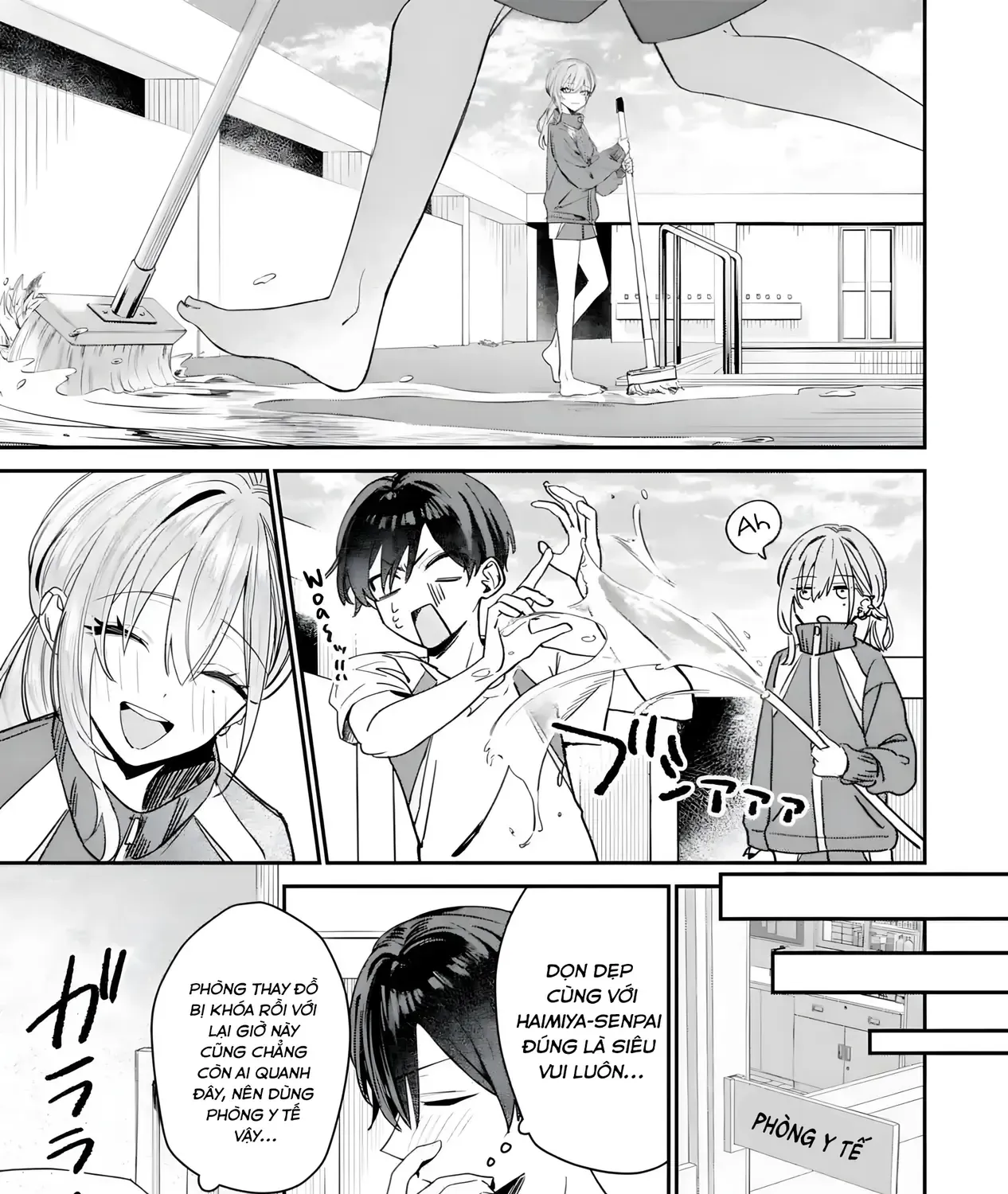 Haimiya-Senpai Không Chỉ Đáng Sợ Mà Còn Dễ Thương Chap 5 - Next Chap 6