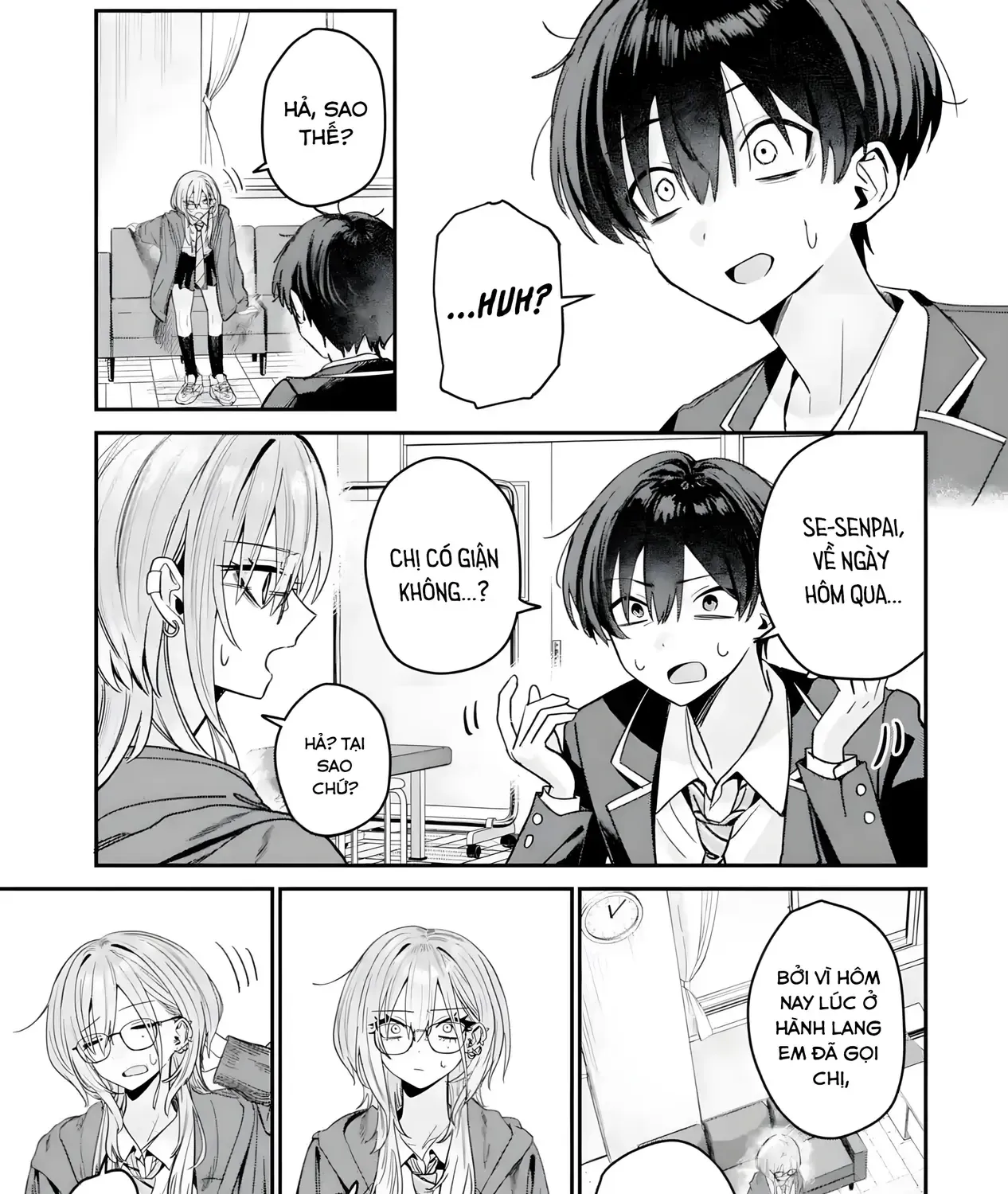 Haimiya-Senpai Không Chỉ Đáng Sợ Mà Còn Dễ Thương Chap 6 - Next Chap 7