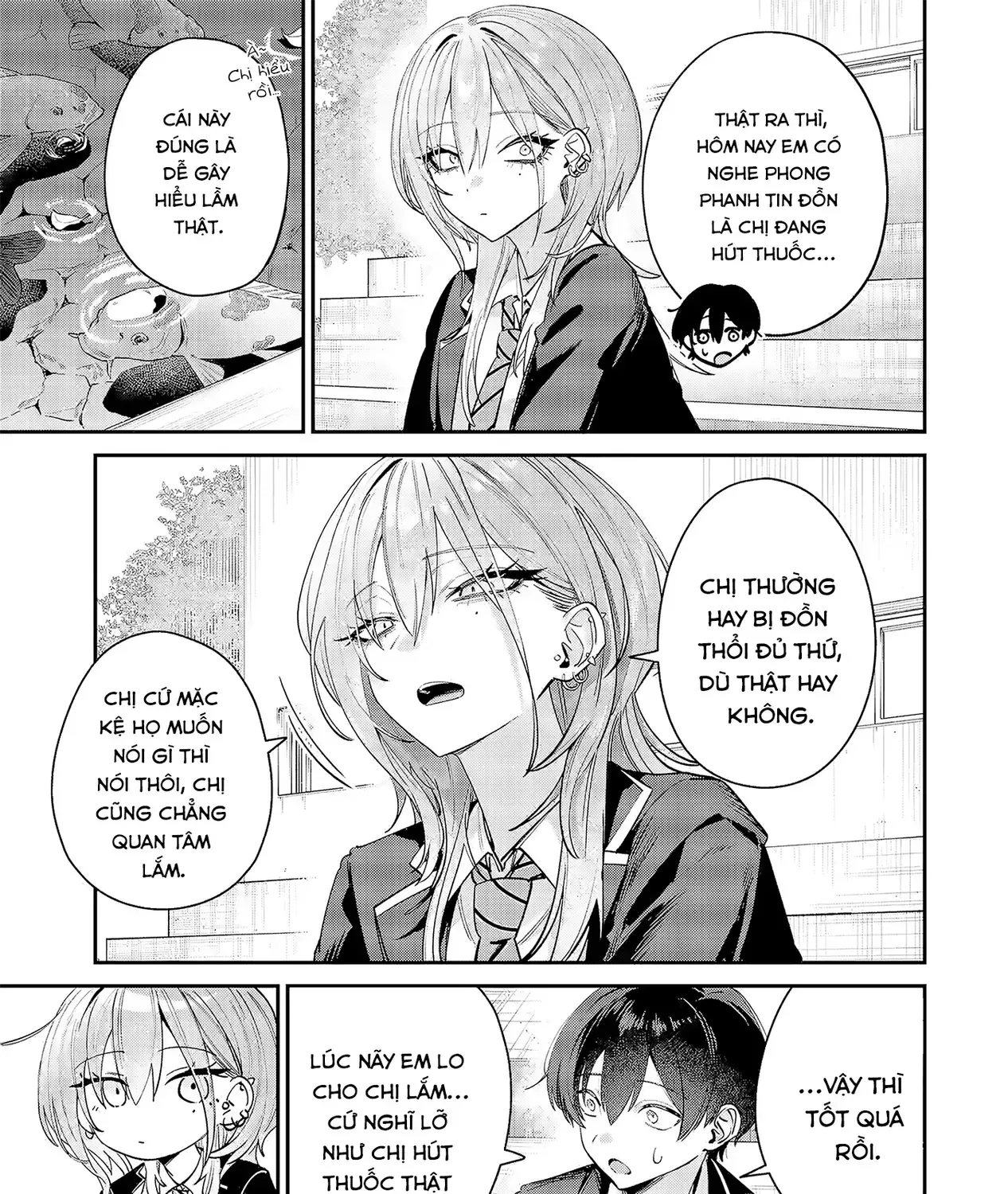 Haimiya-Senpai Không Chỉ Đáng Sợ Mà Còn Dễ Thương Chap 8 - Next Chap 9