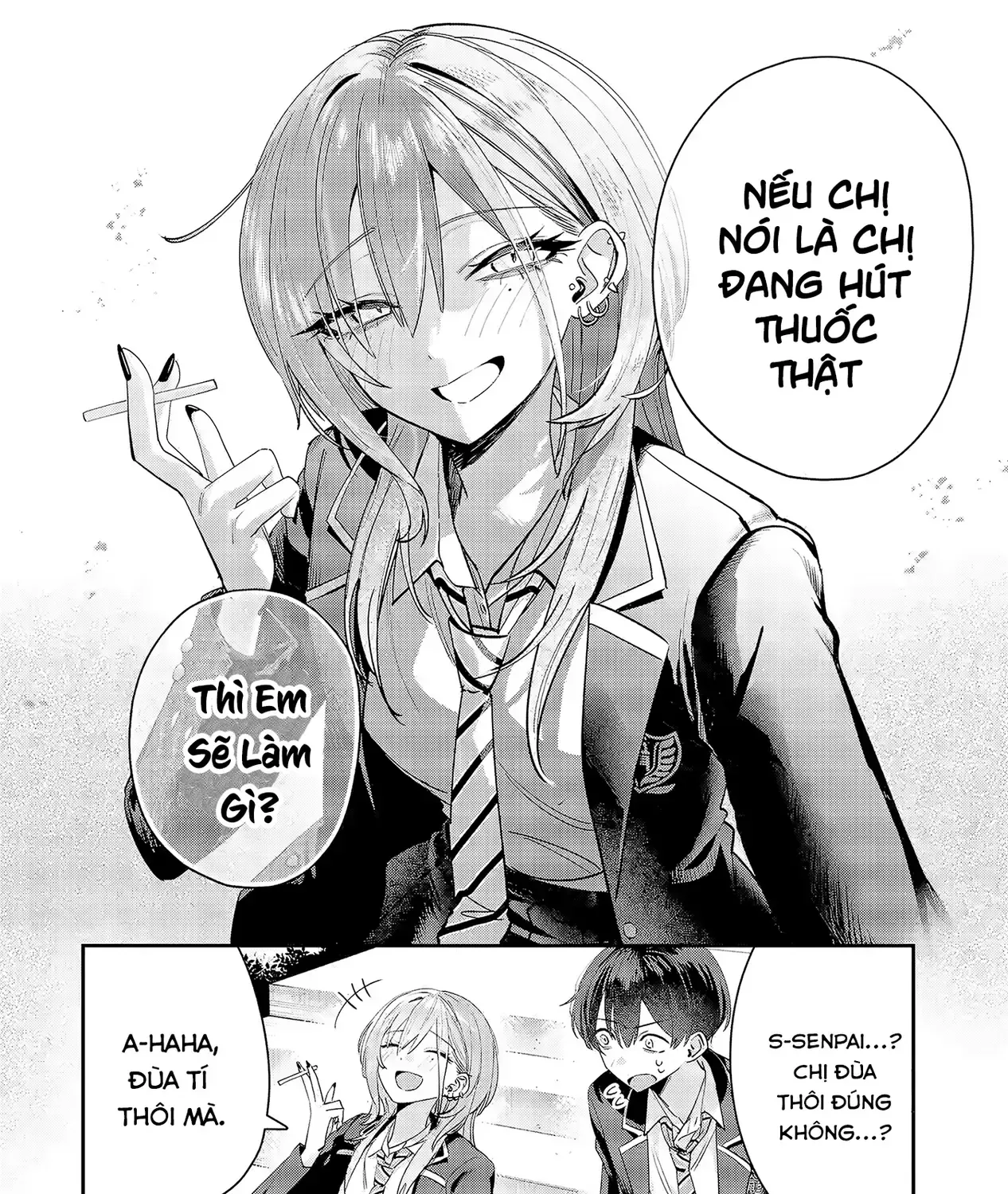 Haimiya-Senpai Không Chỉ Đáng Sợ Mà Còn Dễ Thương Chap 8 - Next Chap 9