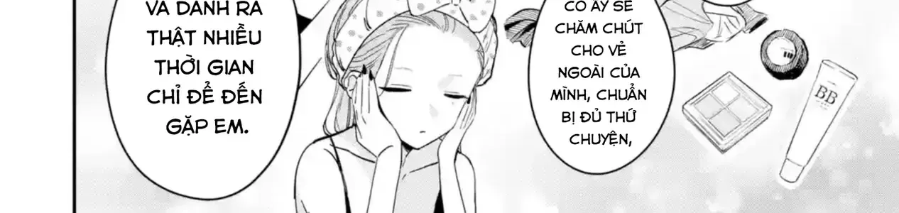 Haimiya-Senpai Không Chỉ Đáng Sợ Mà Còn Dễ Thương Chap 9.5 - Next Chap 10.5