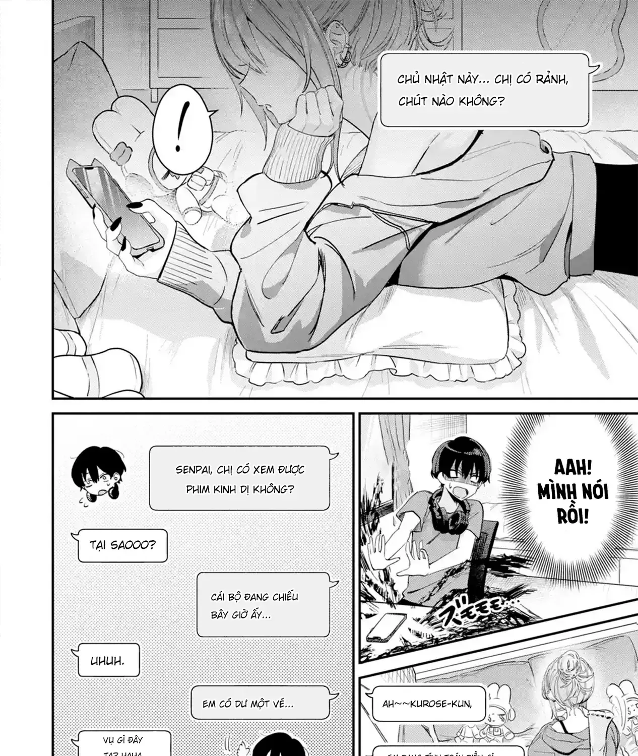 Haimiya-Senpai Không Chỉ Đáng Sợ Mà Còn Dễ Thương Chap 9 - Next Chap 10