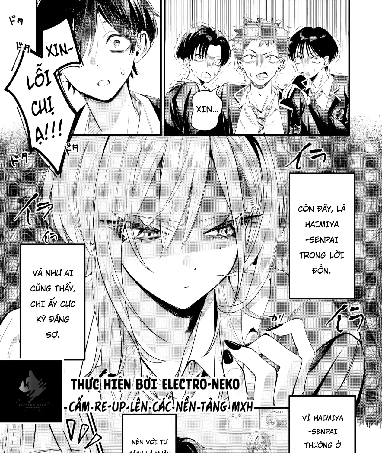 Haimiya-Senpai Vừa Đáng Sợ Lại Vừa Đáng Yêu! Chap 1 - Next Chap 2