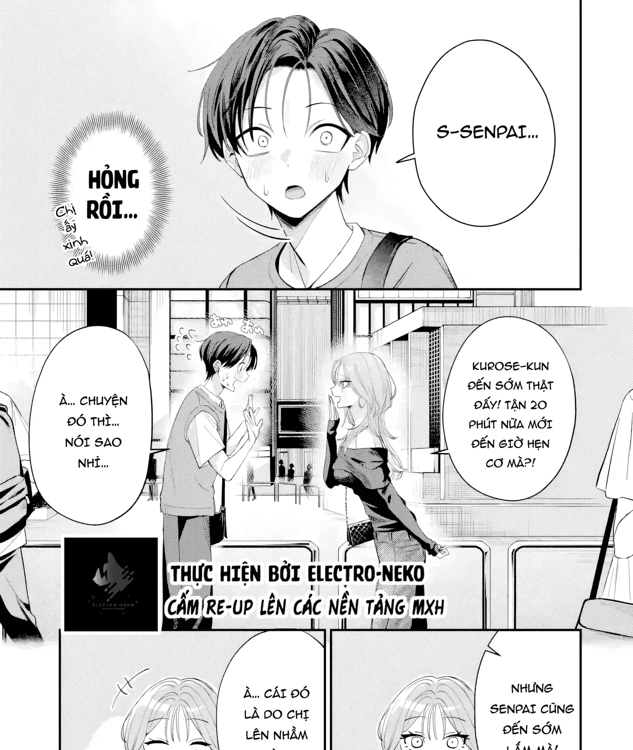 Haimiya-Senpai Vừa Đáng Sợ Lại Vừa Đáng Yêu! Chap 10 - Next Chap 11
