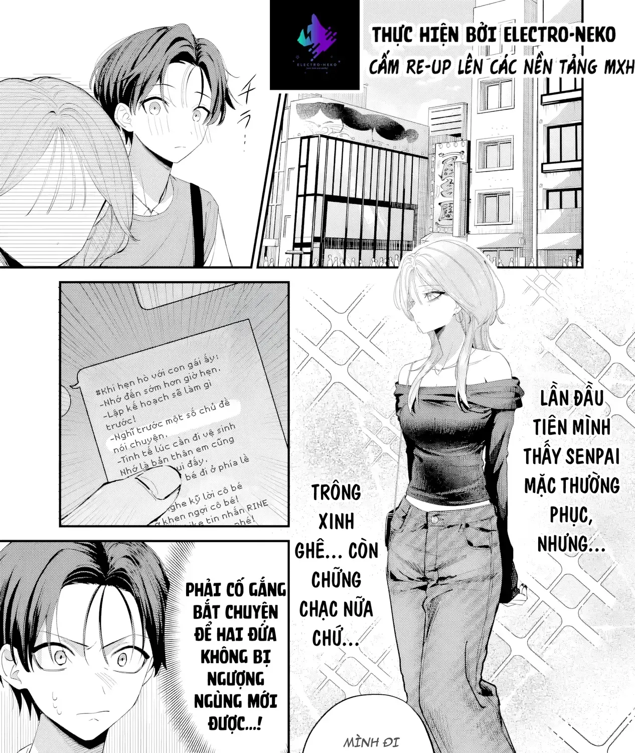 Haimiya-Senpai Vừa Đáng Sợ Lại Vừa Đáng Yêu! Chap 10 - Next Chap 11