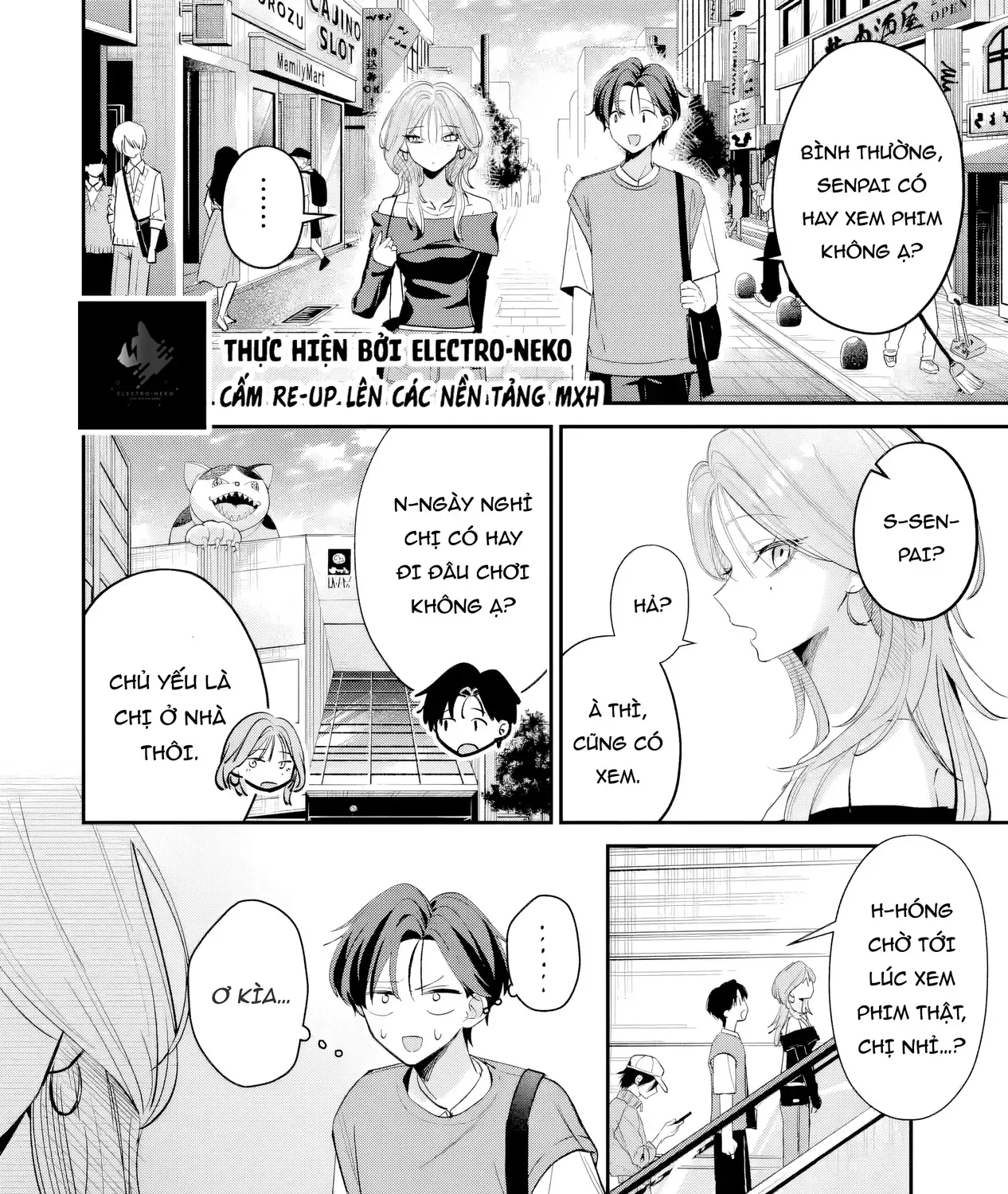 Haimiya-Senpai Vừa Đáng Sợ Lại Vừa Đáng Yêu! Chap 10 - Next Chap 11