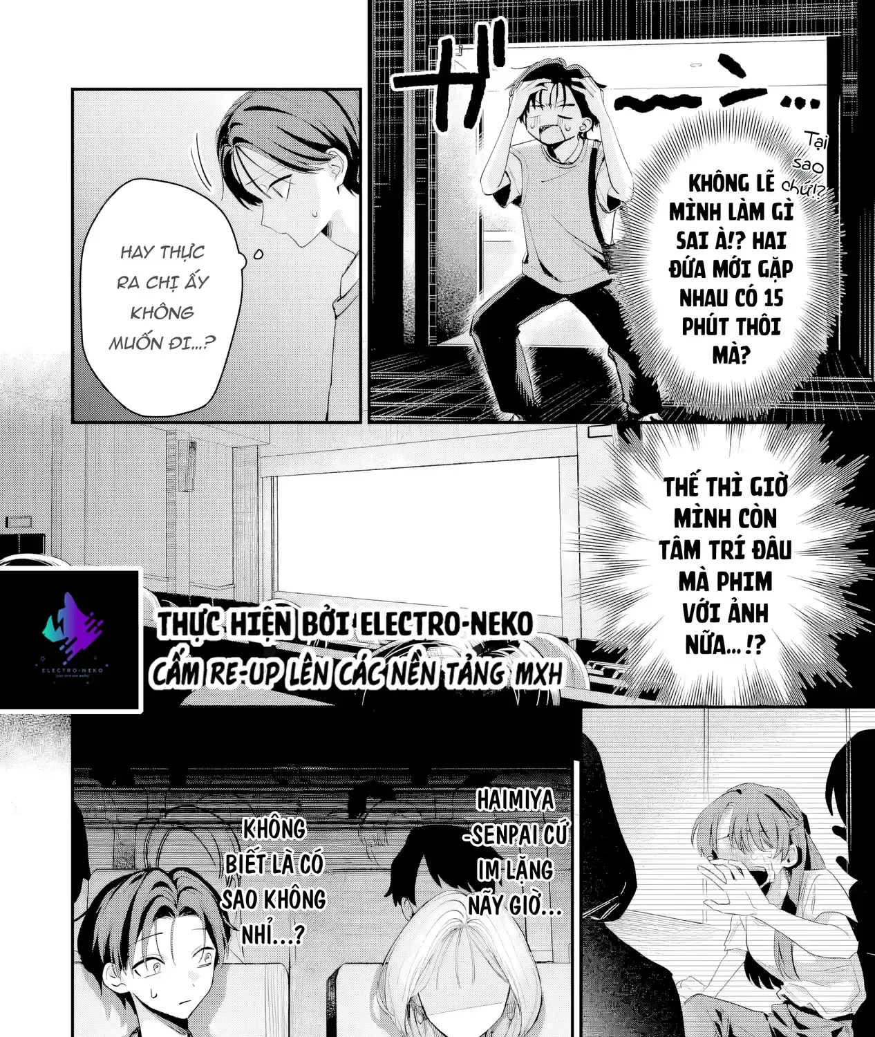 Haimiya-Senpai Vừa Đáng Sợ Lại Vừa Đáng Yêu! Chap 10 - Next Chap 11