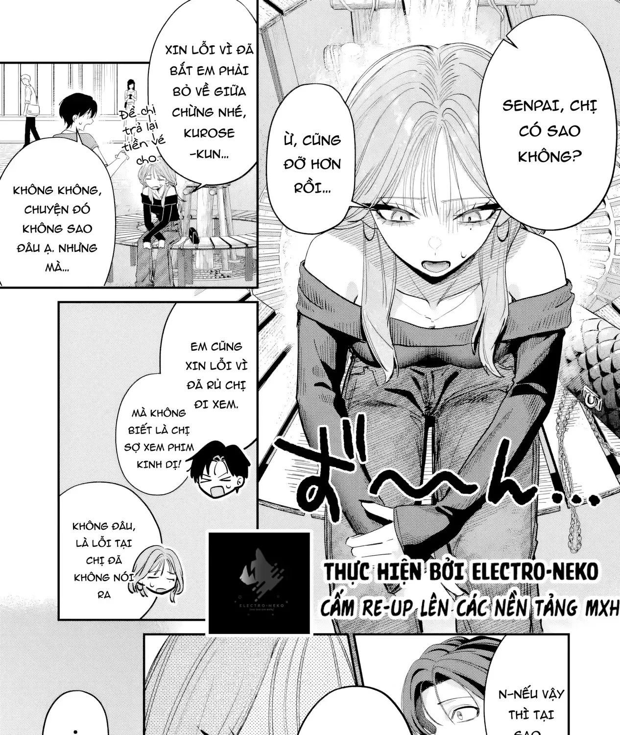 Haimiya-Senpai Vừa Đáng Sợ Lại Vừa Đáng Yêu! Chap 10 - Next Chap 11