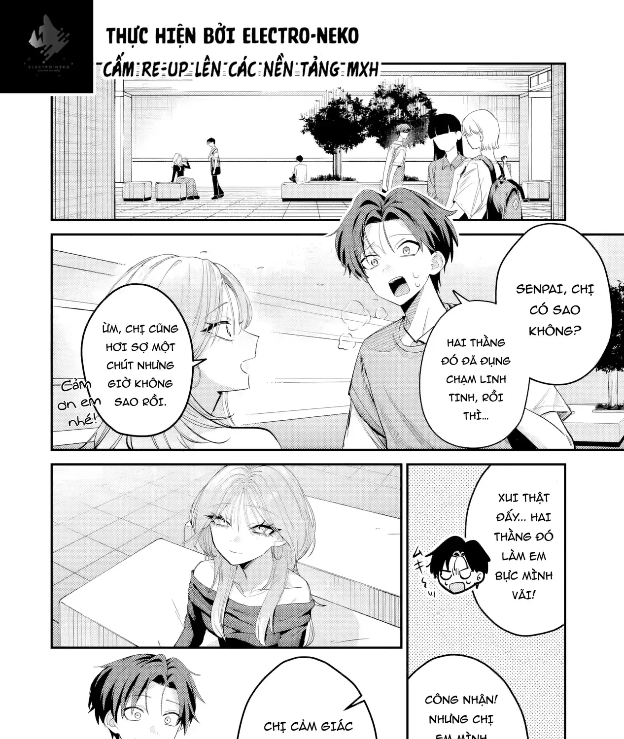 Haimiya-Senpai Vừa Đáng Sợ Lại Vừa Đáng Yêu! Chap 11 - Next Chap 12