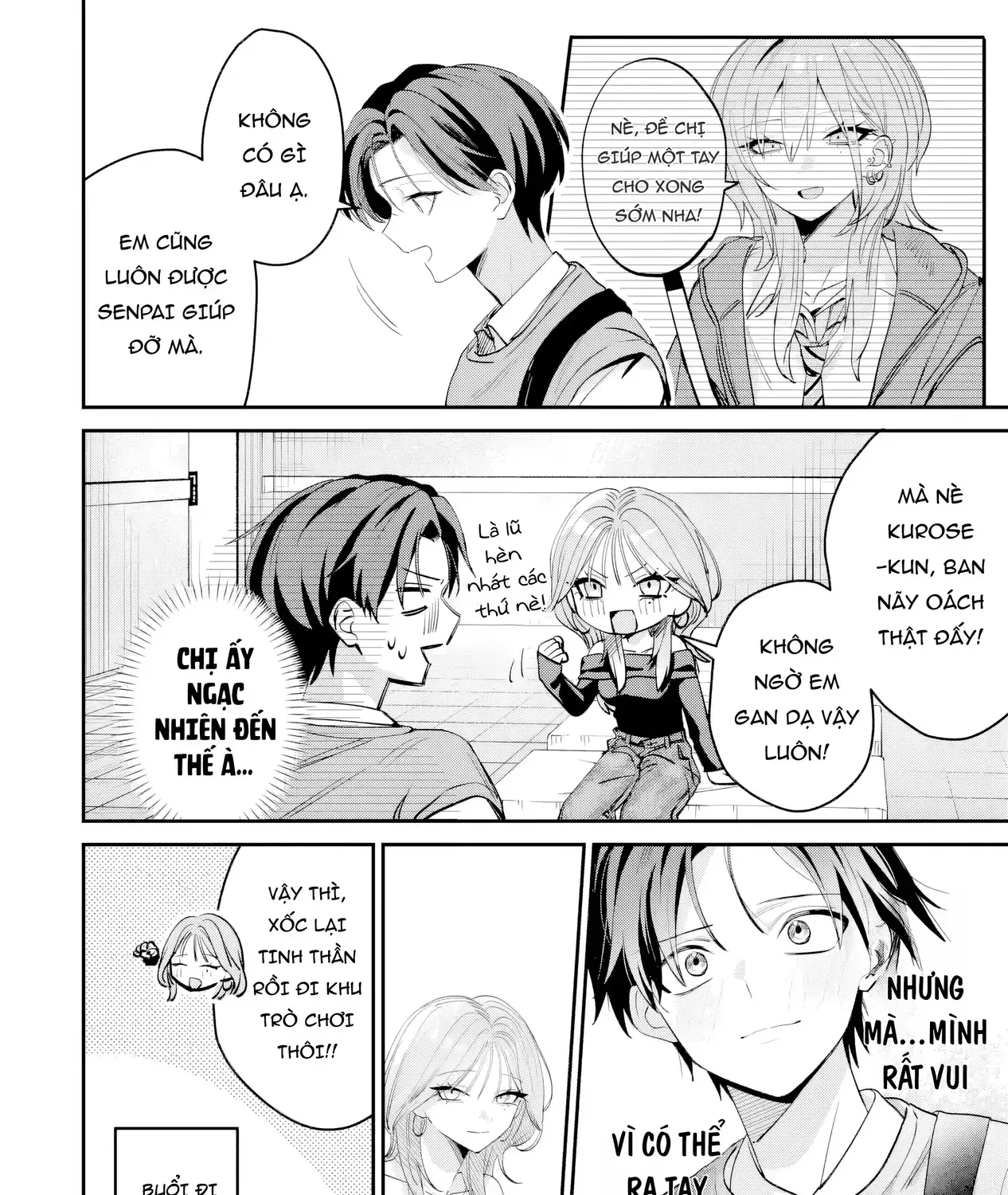 Haimiya-Senpai Vừa Đáng Sợ Lại Vừa Đáng Yêu! Chap 11 - Next Chap 12