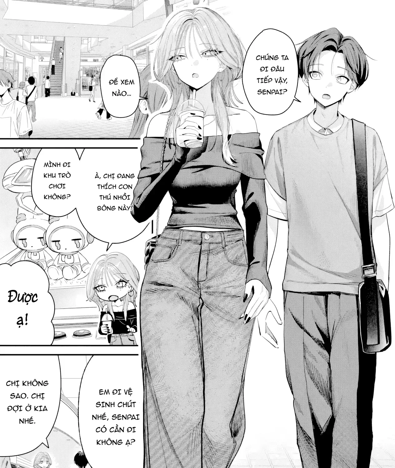 Haimiya-Senpai Vừa Đáng Sợ Lại Vừa Đáng Yêu! Chap 11 - Next Chap 12