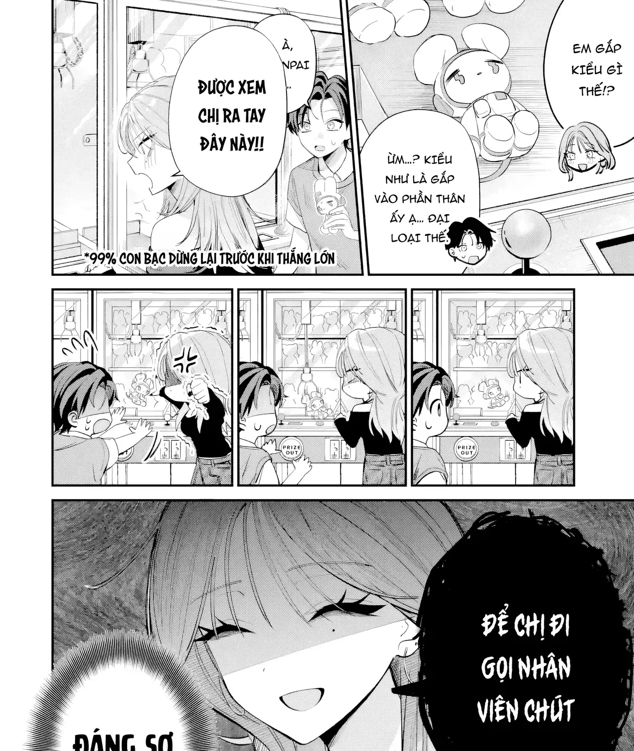 Haimiya-Senpai Vừa Đáng Sợ Lại Vừa Đáng Yêu! Chap 12 - Next Chap 13