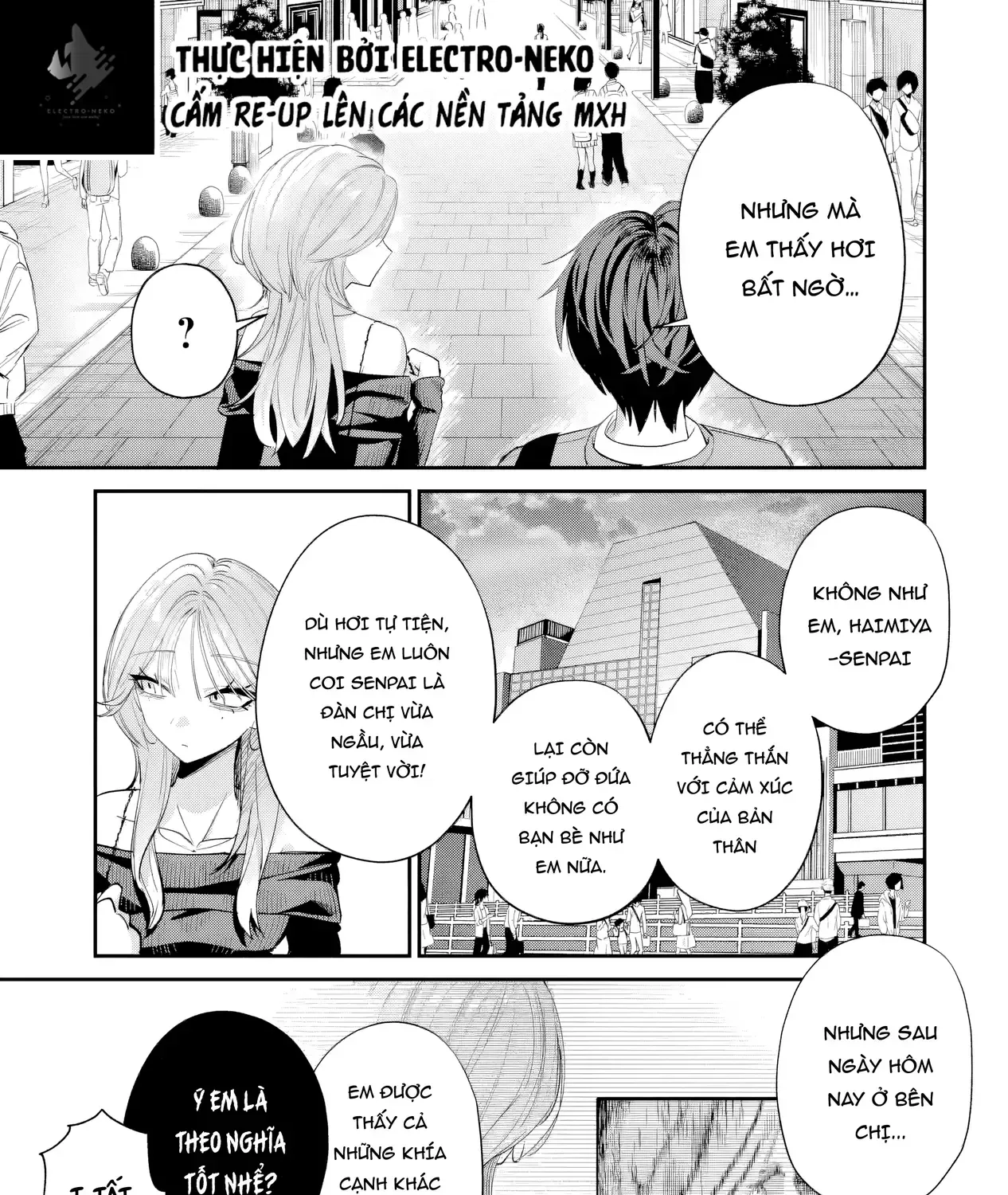 Haimiya-Senpai Vừa Đáng Sợ Lại Vừa Đáng Yêu! Chap 13 - Next Chap 14