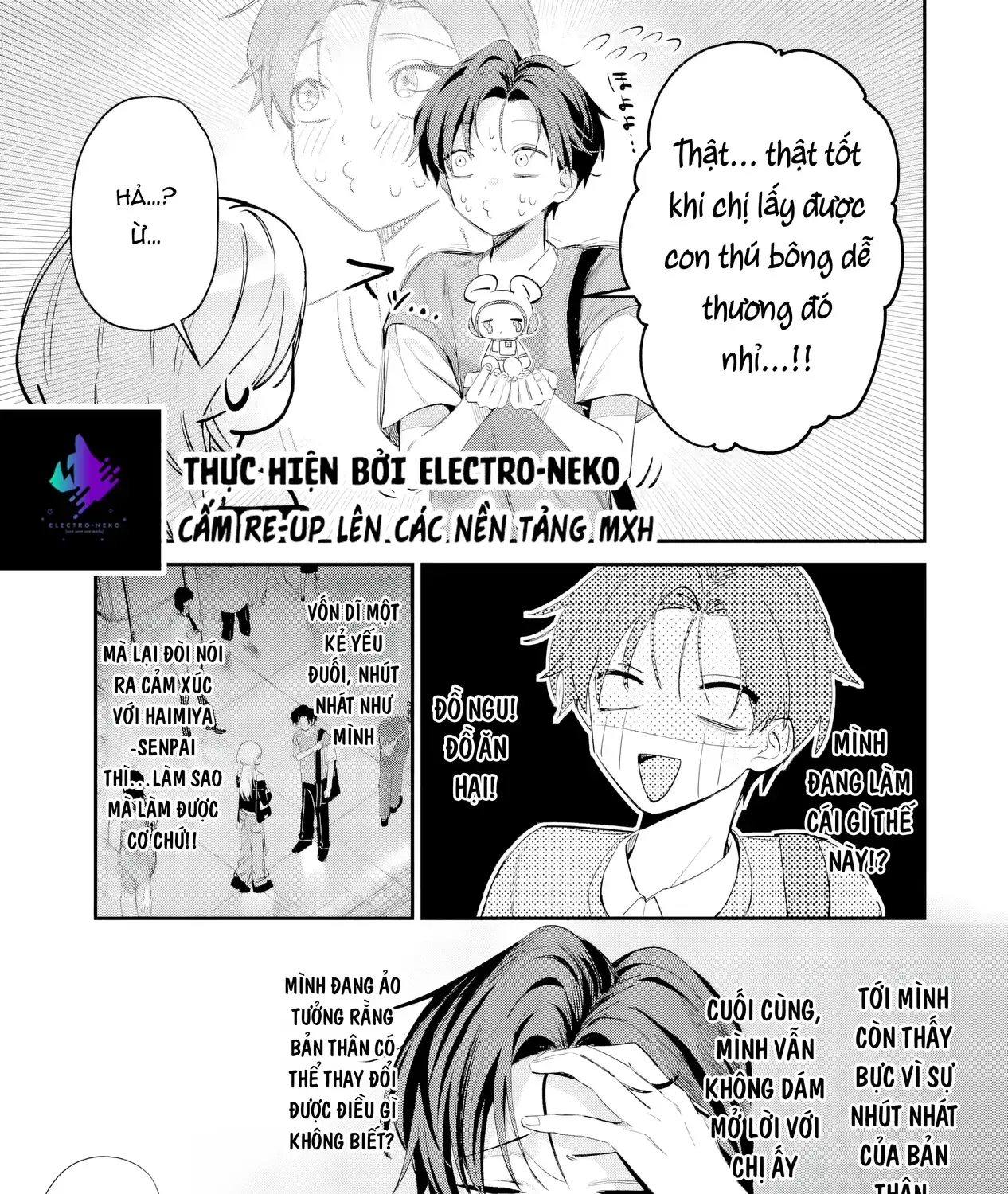 Haimiya-Senpai Vừa Đáng Sợ Lại Vừa Đáng Yêu! Chap 13 - Next Chap 14
