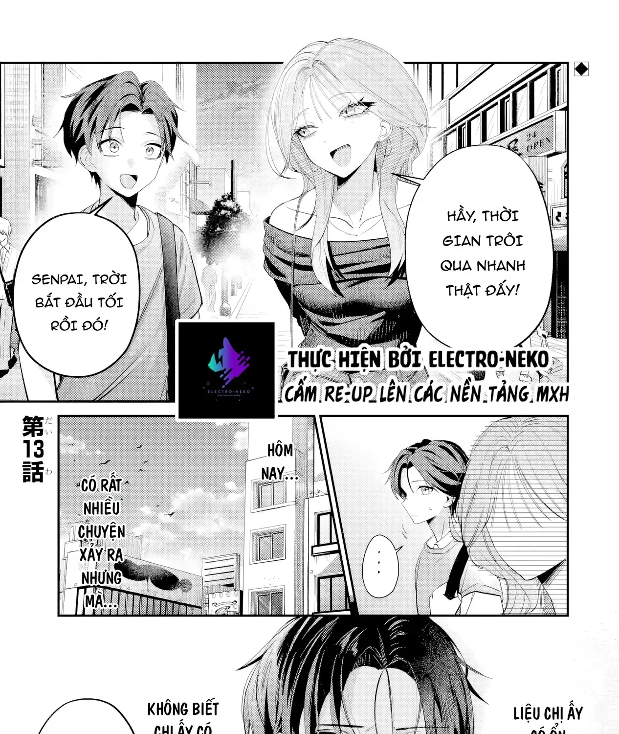 Haimiya-Senpai Vừa Đáng Sợ Lại Vừa Đáng Yêu! Chap 13 - Next Chap 14