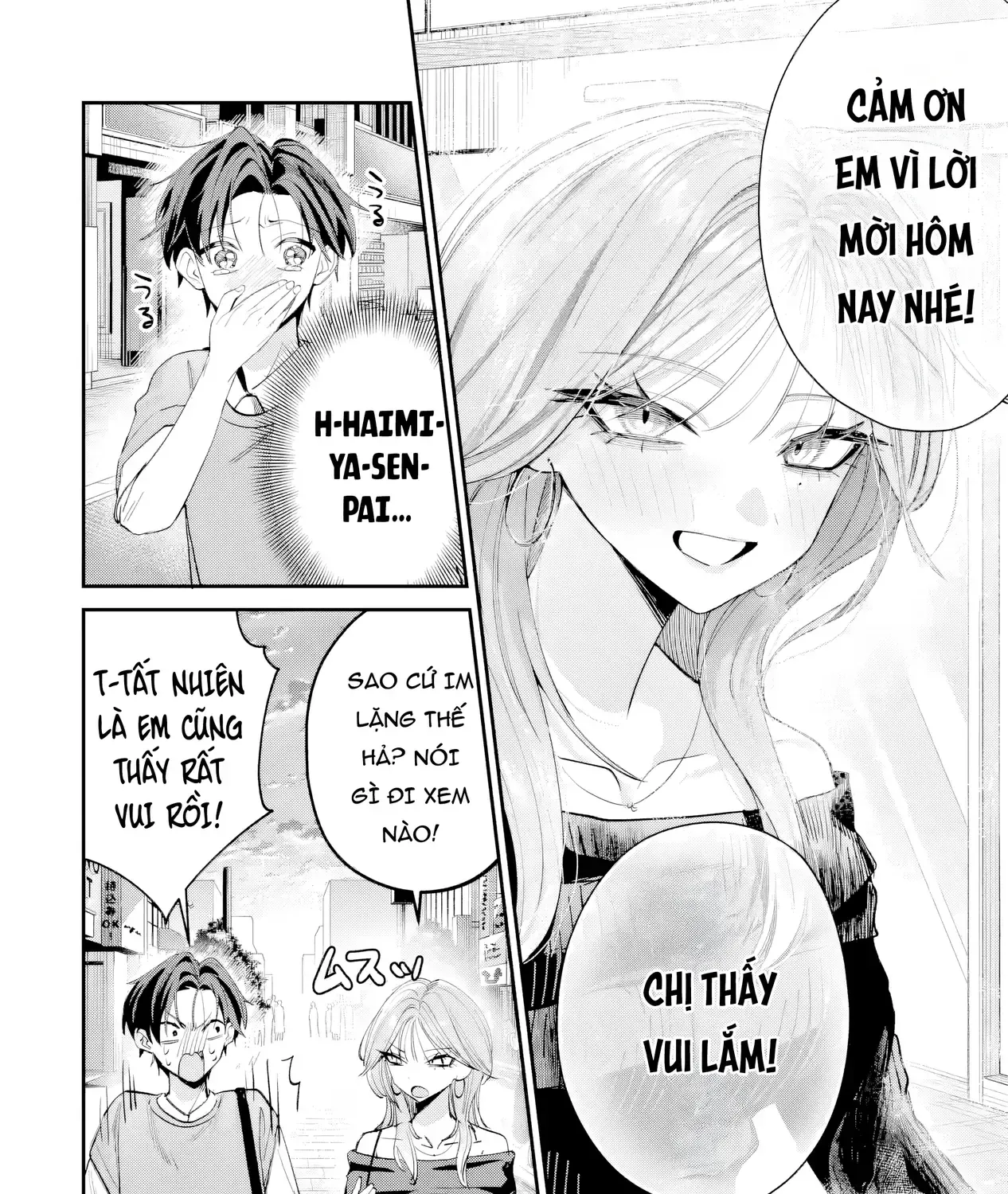 Haimiya-Senpai Vừa Đáng Sợ Lại Vừa Đáng Yêu! Chap 13 - Next Chap 14