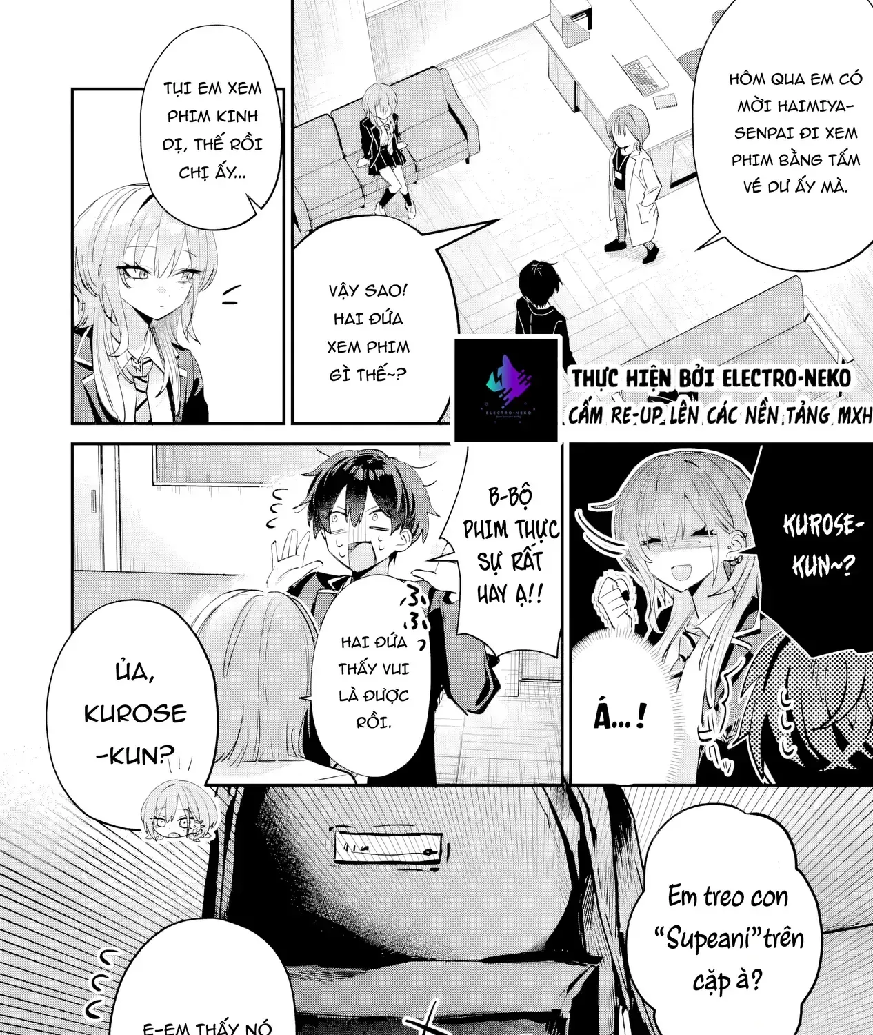 Haimiya-Senpai Vừa Đáng Sợ Lại Vừa Đáng Yêu! Chap 14 - Next Chap 15