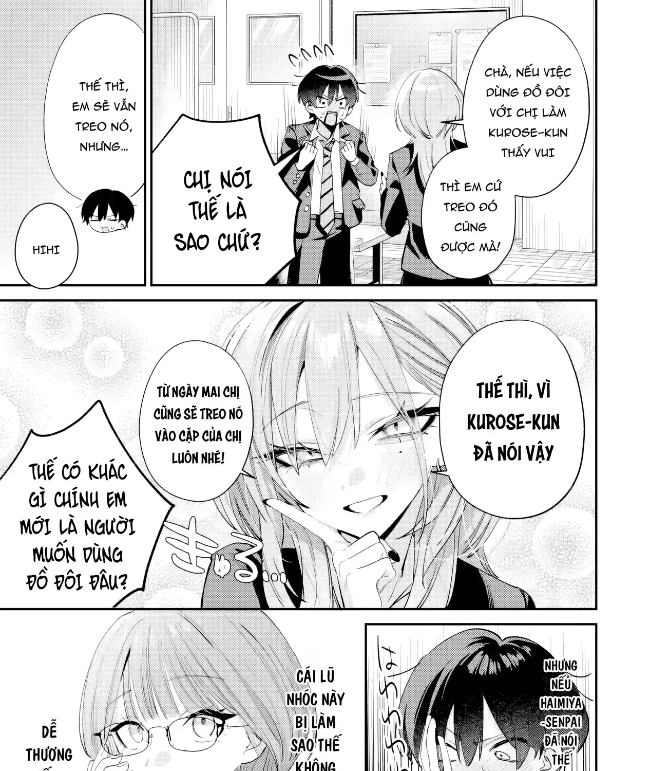 Haimiya-Senpai Vừa Đáng Sợ Lại Vừa Đáng Yêu! Chap 14 - Next Chap 15