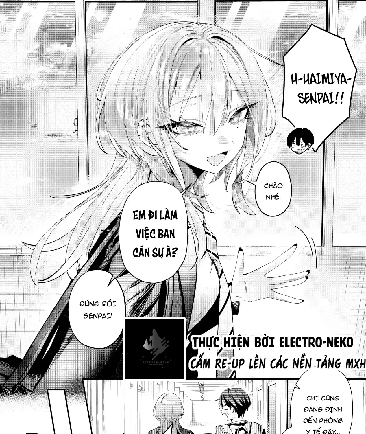 Haimiya-Senpai Vừa Đáng Sợ Lại Vừa Đáng Yêu! Chap 14 - Next Chap 15