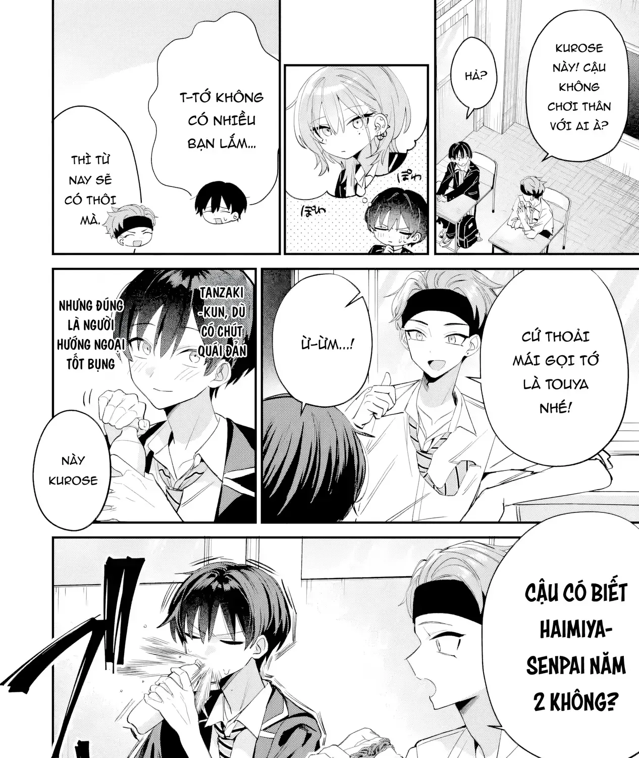 Haimiya-Senpai Vừa Đáng Sợ Lại Vừa Đáng Yêu! Chap 15 - Next Chap 16