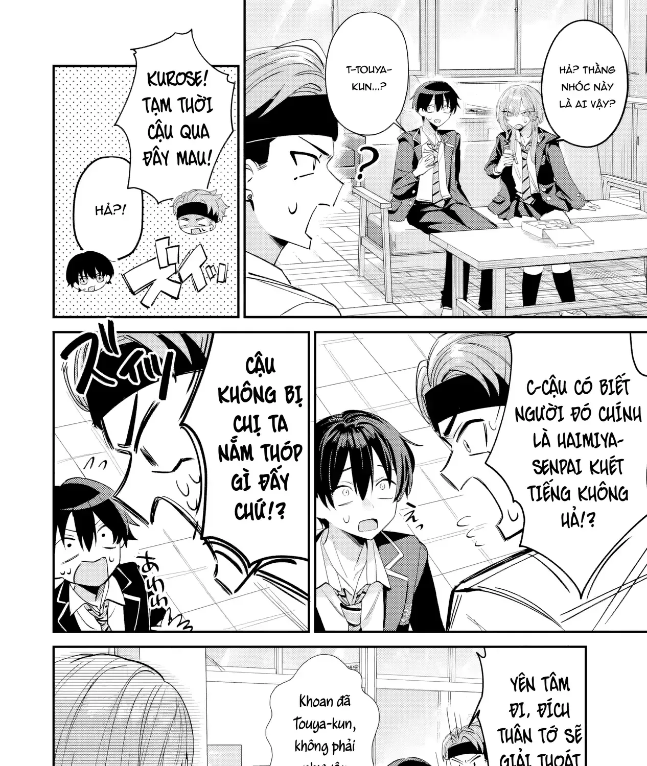 Haimiya-Senpai Vừa Đáng Sợ Lại Vừa Đáng Yêu! Chap 16 - Next Chap 17