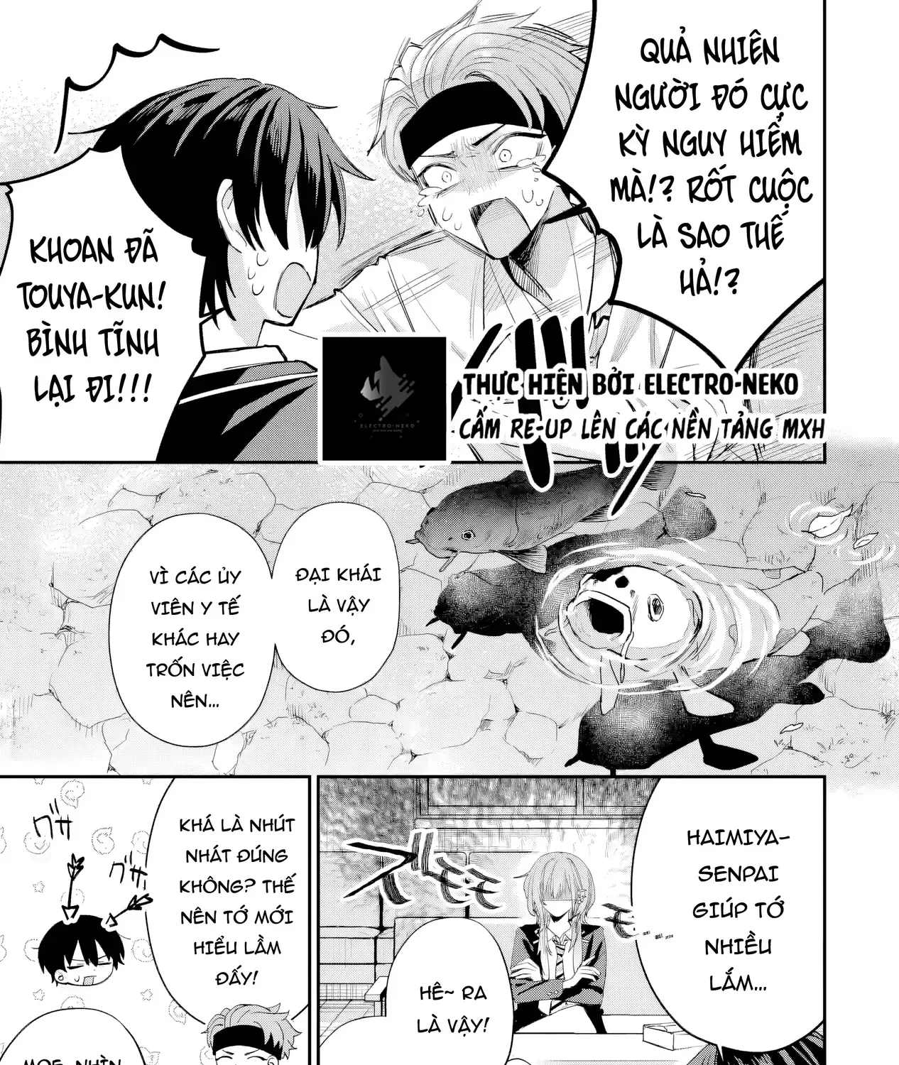 Haimiya-Senpai Vừa Đáng Sợ Lại Vừa Đáng Yêu! Chap 16 - Next Chap 17