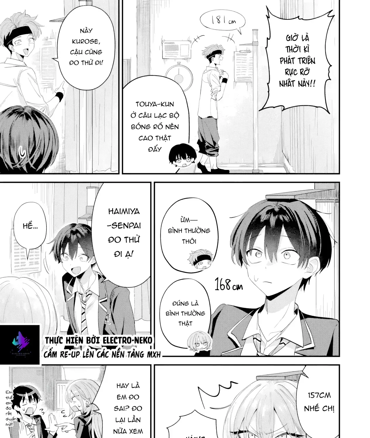 Haimiya-Senpai Vừa Đáng Sợ Lại Vừa Đáng Yêu! Chap 17 - Next Chap 18