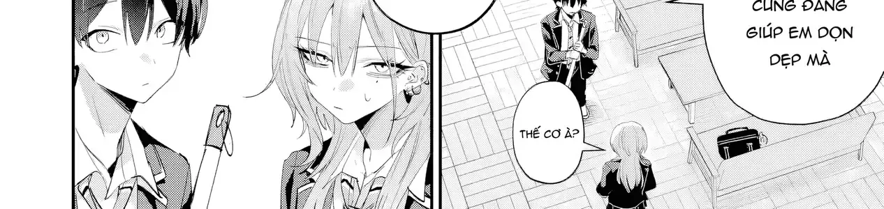 Haimiya-Senpai Vừa Đáng Sợ Lại Vừa Đáng Yêu! Chap 17 - Next Chap 18