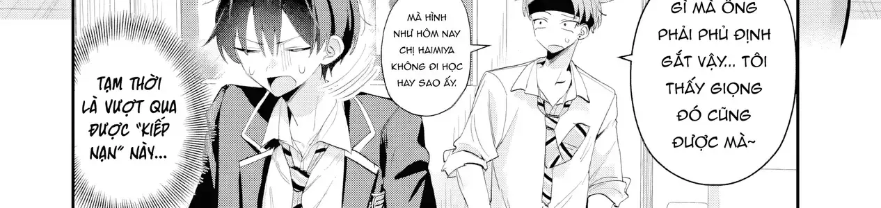 Haimiya-Senpai Vừa Đáng Sợ Lại Vừa Đáng Yêu! Chap 18 - Next Chap 19