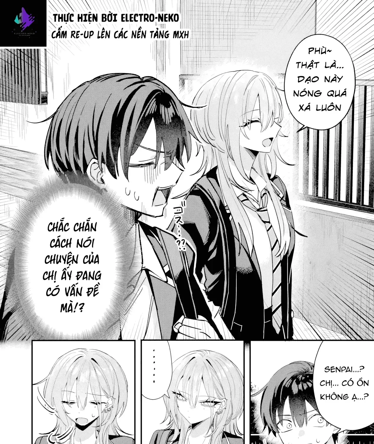 Haimiya-Senpai Vừa Đáng Sợ Lại Vừa Đáng Yêu! Chap 18 - Next Chap 19