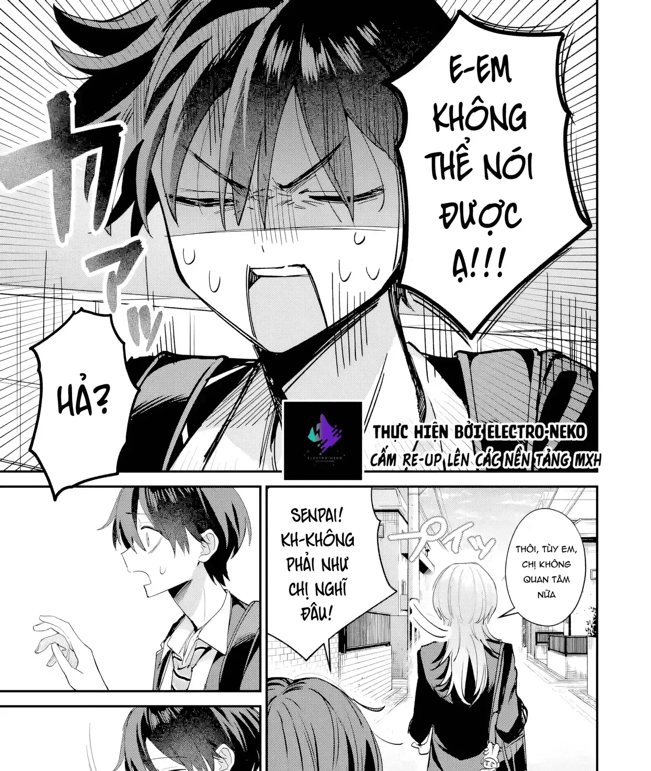 Haimiya-Senpai Vừa Đáng Sợ Lại Vừa Đáng Yêu! Chap 18 - Next Chap 19