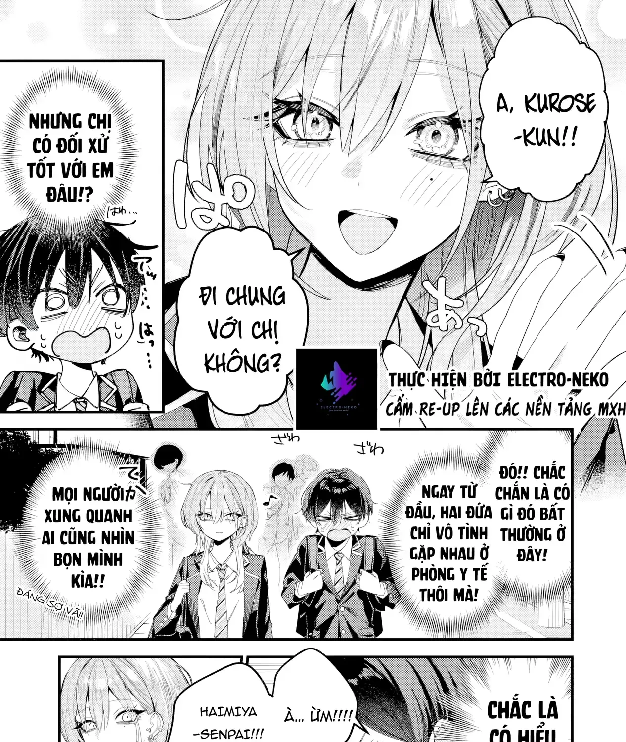 Haimiya-Senpai Vừa Đáng Sợ Lại Vừa Đáng Yêu! Chap 2 - Next Chap 3