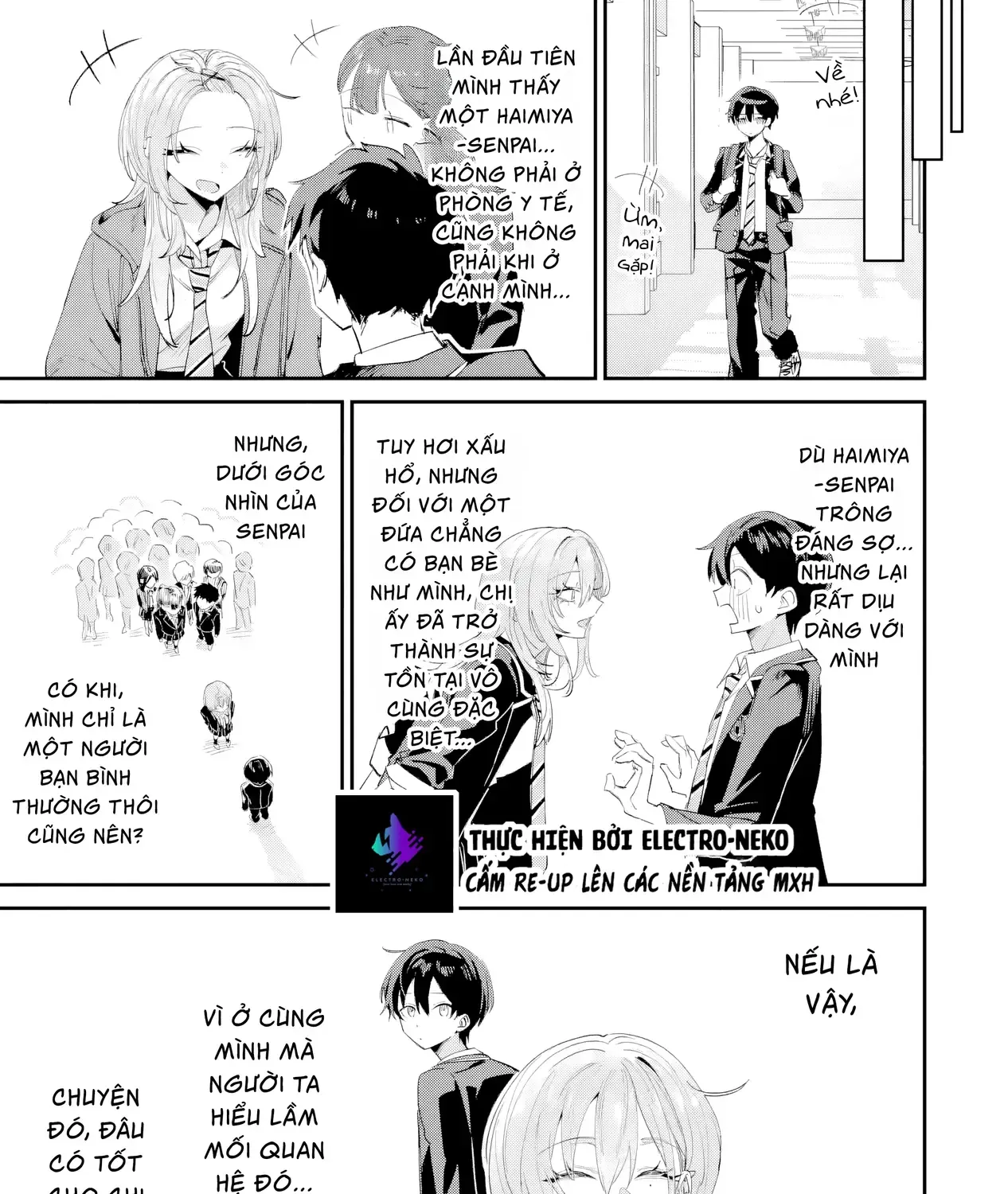 Haimiya-Senpai Vừa Đáng Sợ Lại Vừa Đáng Yêu! Chap 20 - Next Chap 21