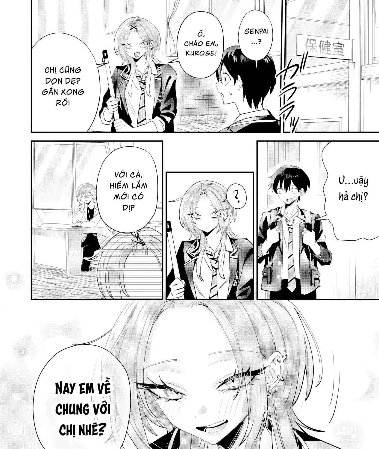 Haimiya-Senpai Vừa Đáng Sợ Lại Vừa Đáng Yêu! Chap 20 - Next Chap 21